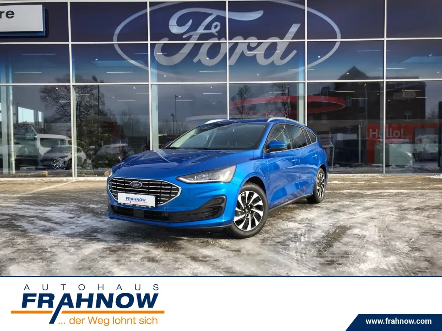 Ford Focus Turnier 1.0 EcoBoost MHEV LED NAVI SHZ GRA DAB Blau - 1