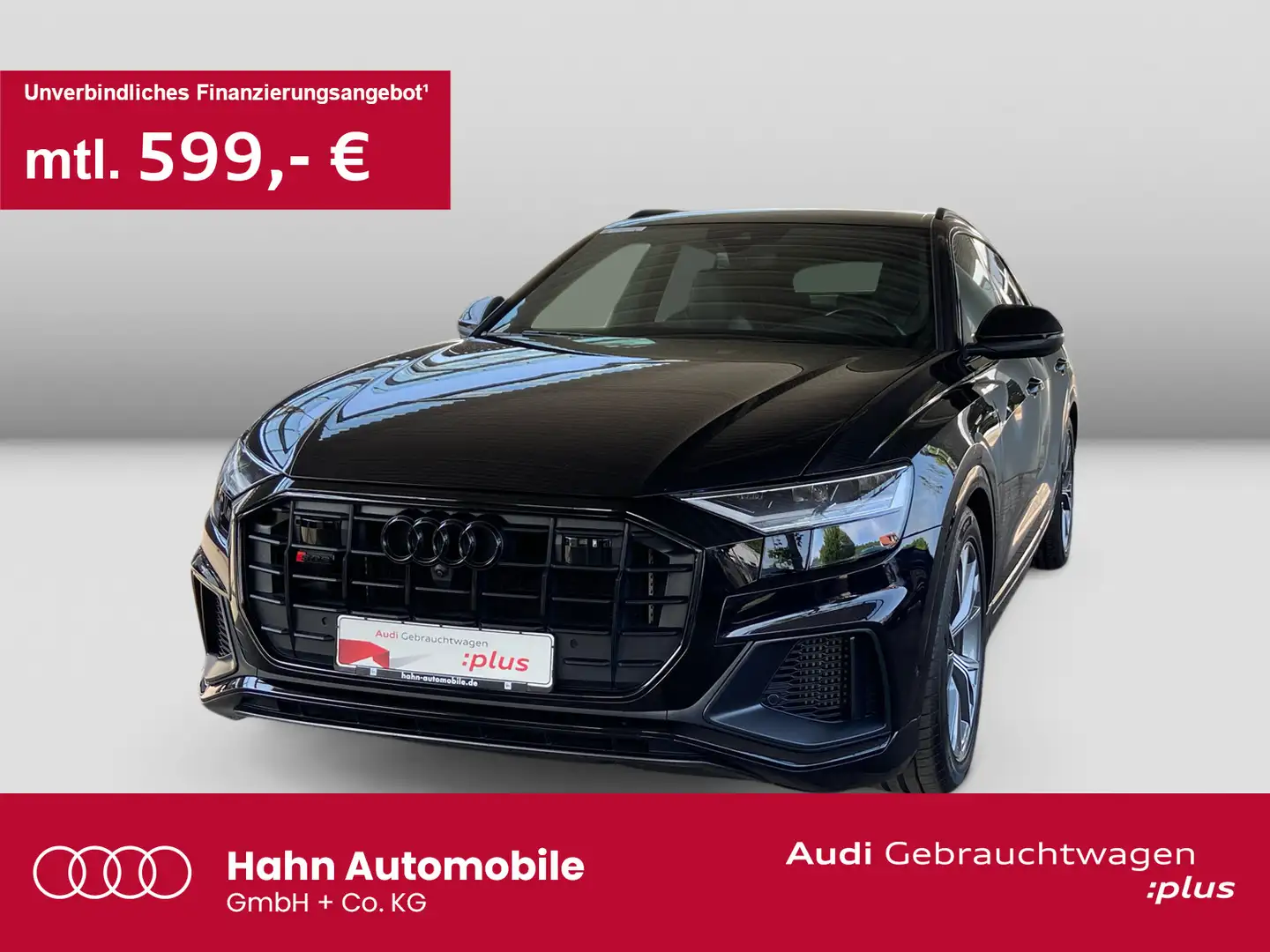 Audi Q8 55TFSIe qua S-line S tronic HUD 360° B&O Schwarz - 1