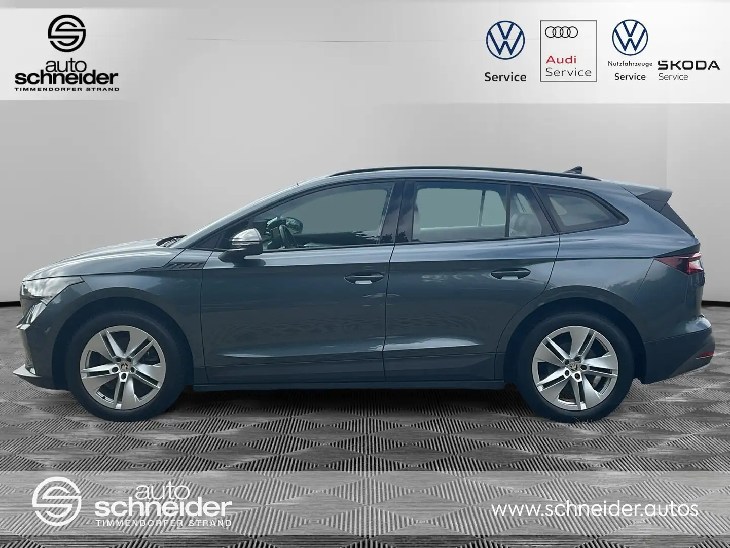 Skoda Enyaq Enyaq iV60 Loft Climatr Spurhalte Rückfahrk LED Grau - 2