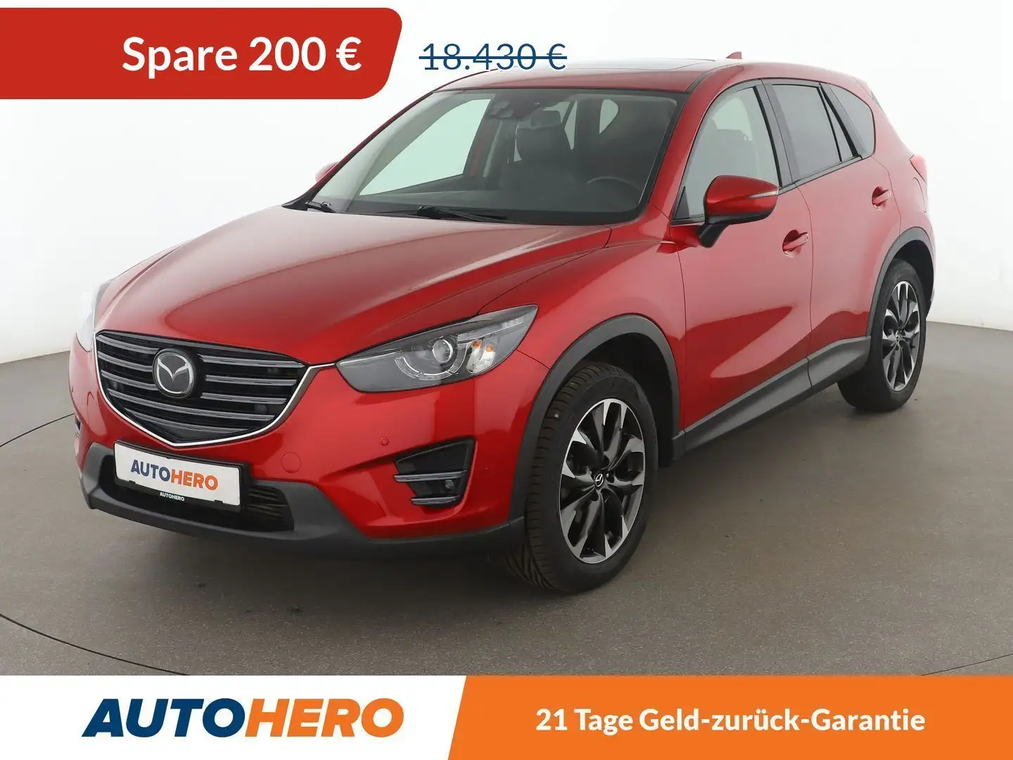 Mazda CX-5 2.2 Turbodiesel Nakama Intense AWD Aut.*NAVI*LED* Rot - 1