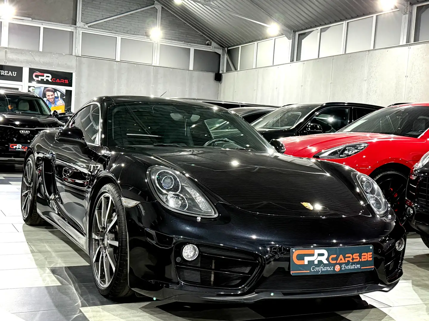 Porsche Cayman 2.7i PDK Pack Sport Etat Neuf Full Hist. Fekete - 2