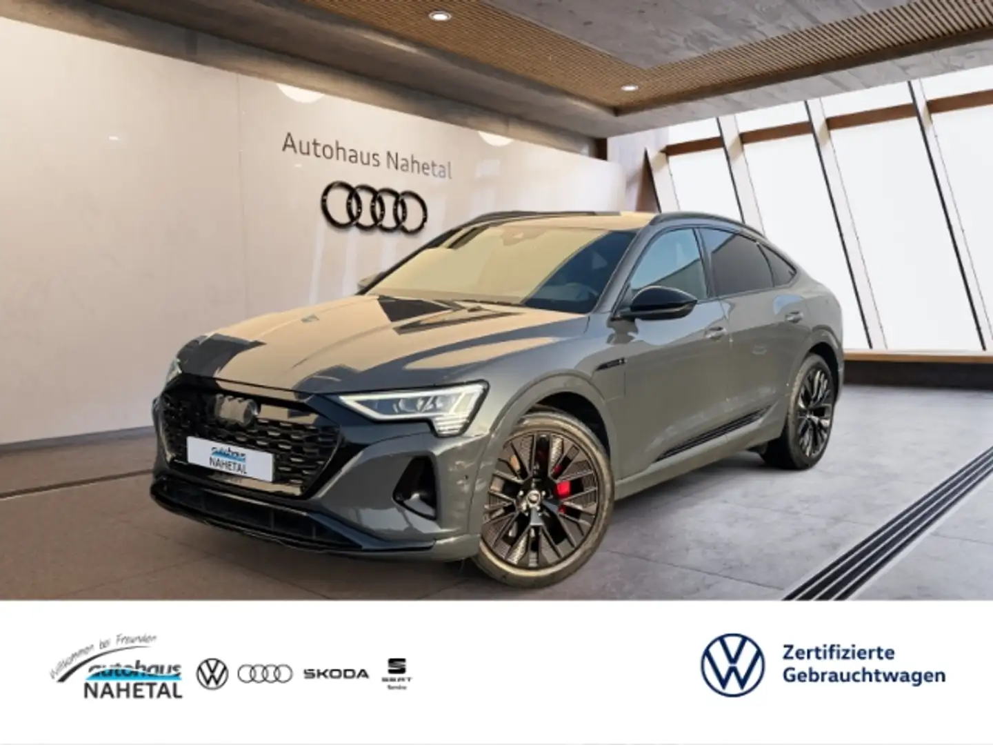 Audi Q8 e-tron Sportback 50 Advanced MATRIX-LED NAVI+  21'' AIR S Gris - 1