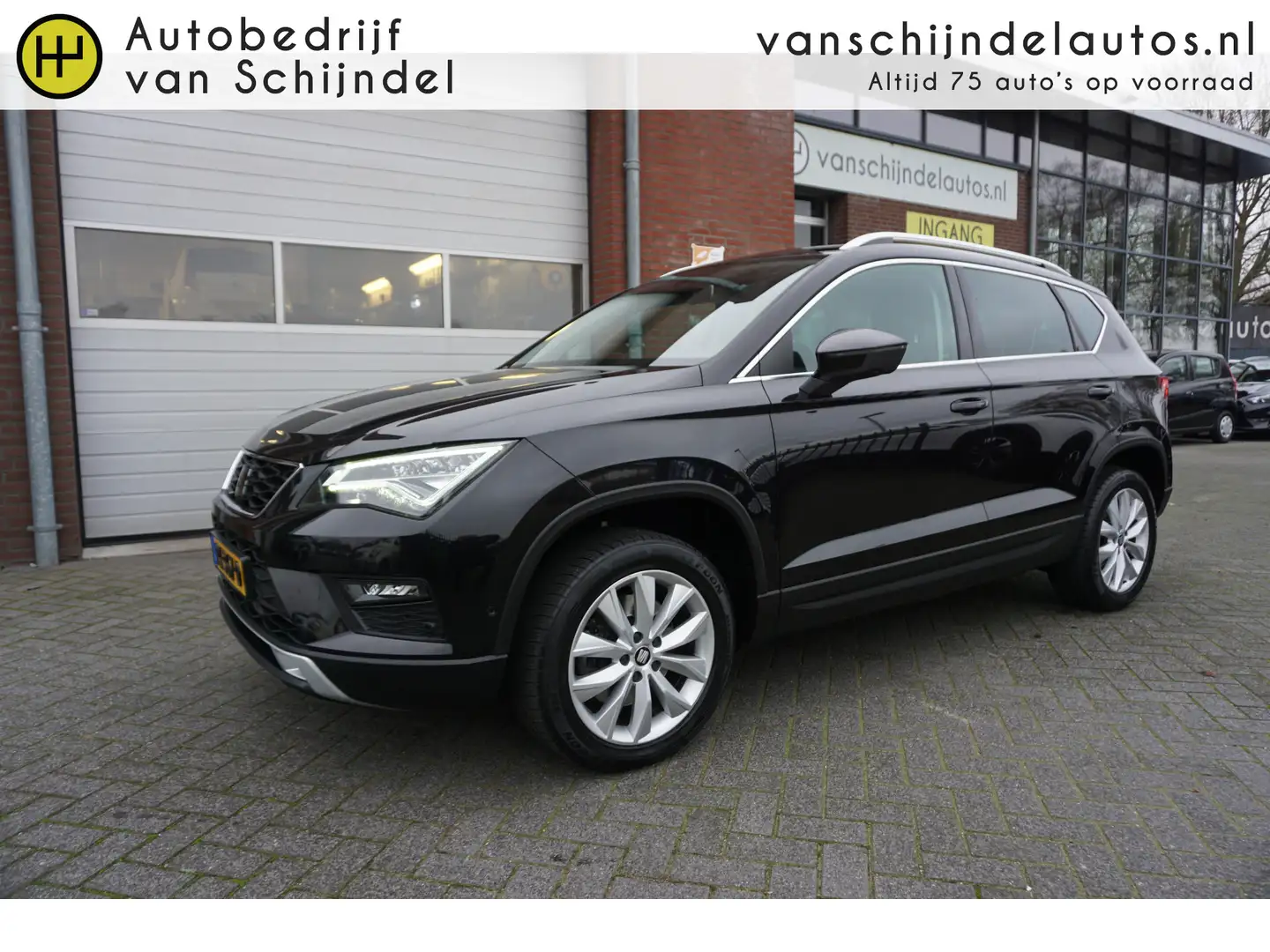 SEAT Ateca 1.0 ECOTSI 116PK LIMITED EDITION OKT 2017 ORIGINEE Noir - 1