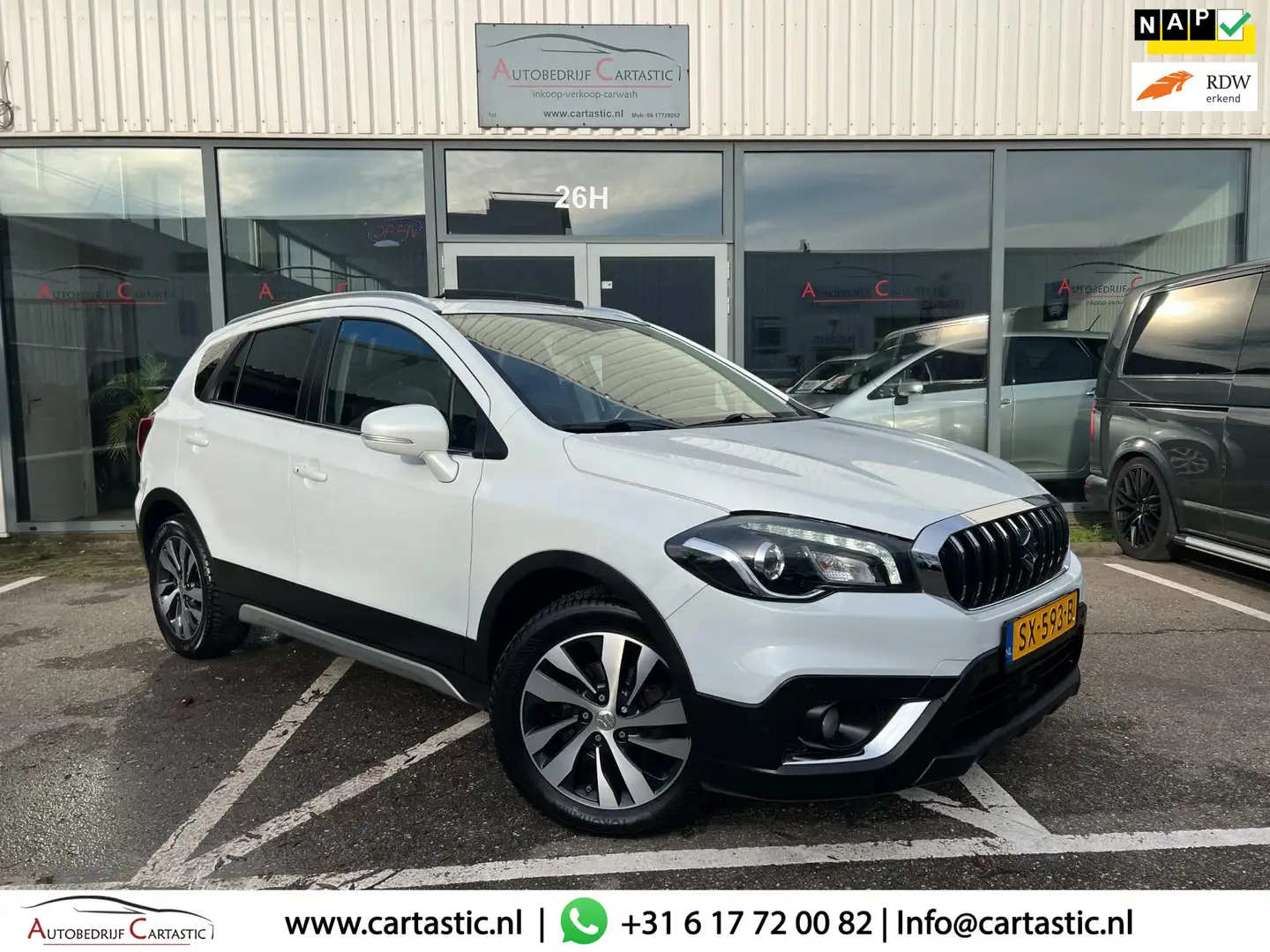 Suzuki S-Cross 1.4 Boosterjet High Executive AUTOMAAT | LEER | 1e Blanc - 1