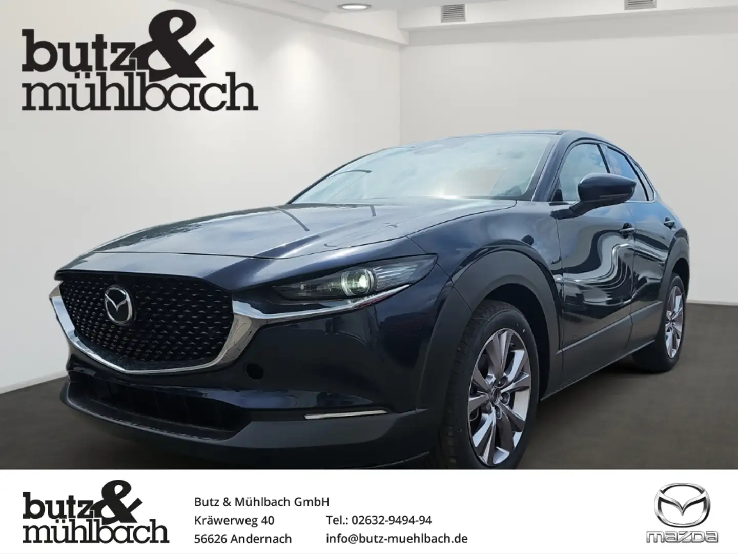 Mazda CX-30 Exclusive-Line 2WD 2.5 e-SKYACTIV-G 140 M Hybrid E Albastru - 1