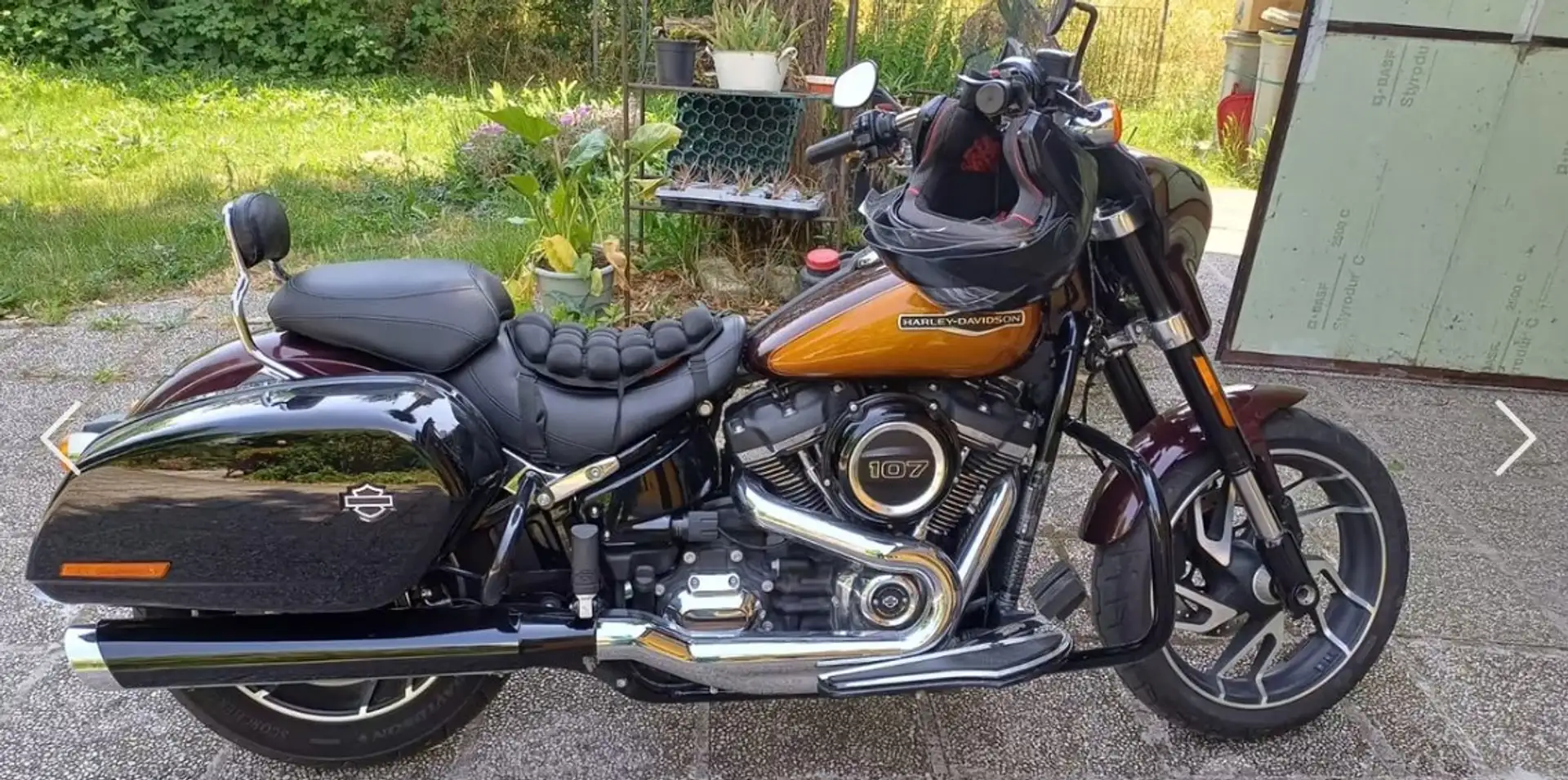 Harley-Davidson Sport Glide SOFTAIL SPORT GLIDE 2018 FLSB Orange - 1