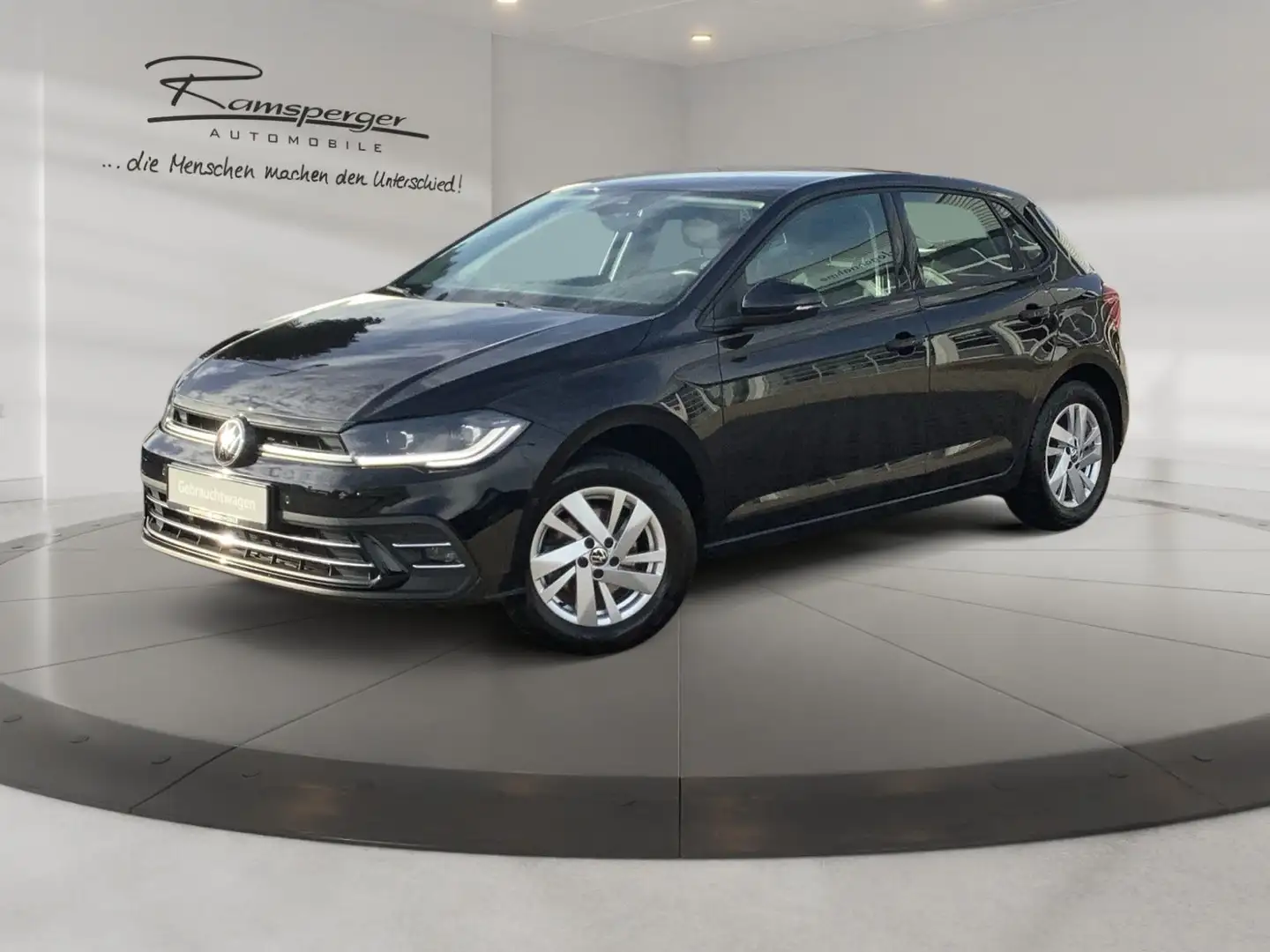 Volkswagen Polo Style 1,0 l TSI OPF 81 kW (110 PS) 7-Gang-D Schwarz - 2