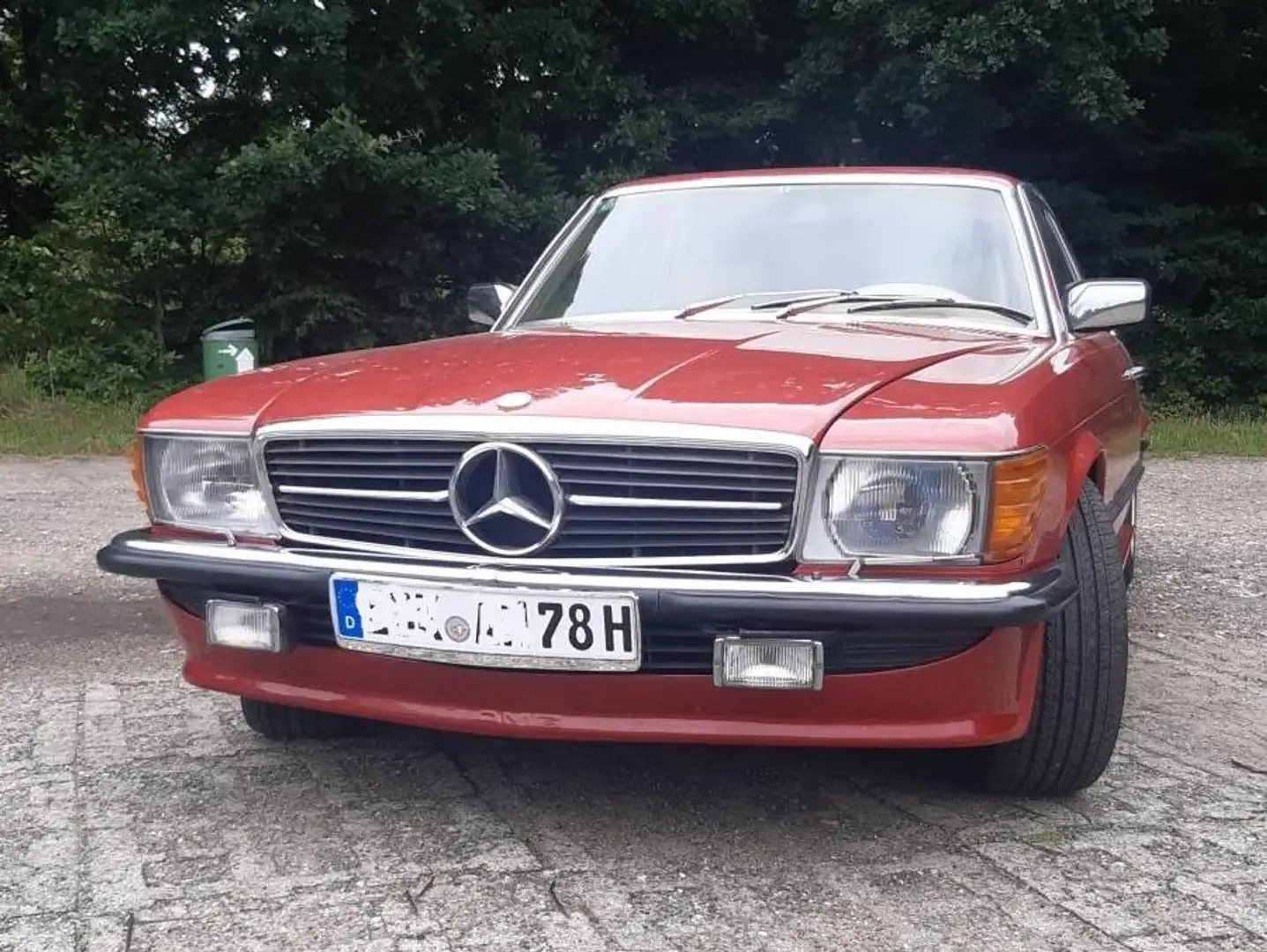Mercedes-Benz SLC 450 Rojo - 2