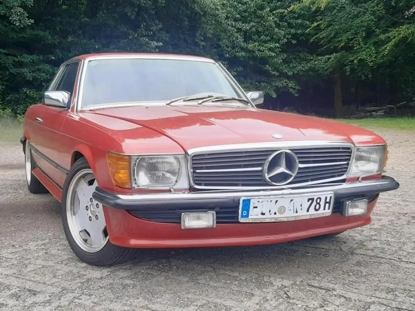 Mercedes-Benz SLC 450 Rojo - 1