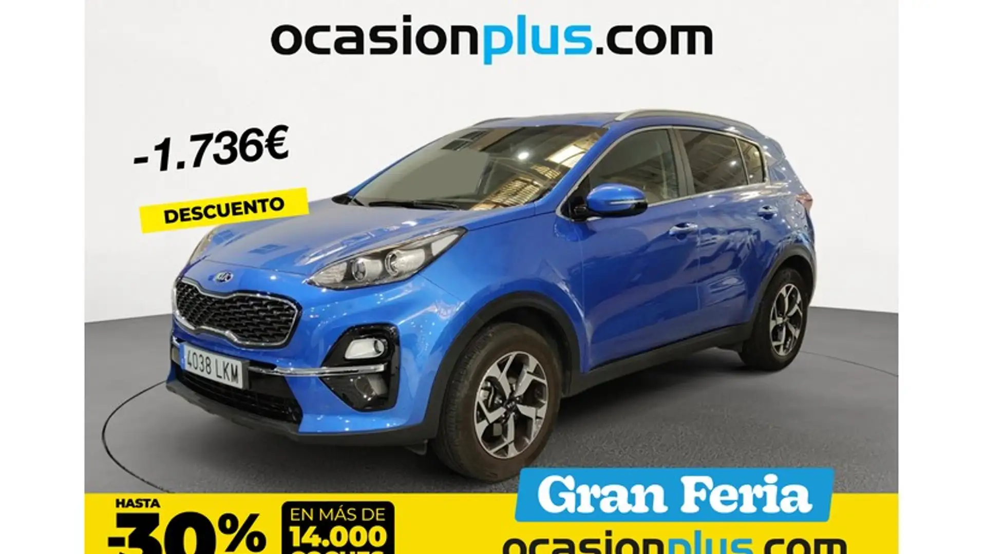 Kia Sportage 1.6 GDi Drive 4x2 132 Blauw - 1