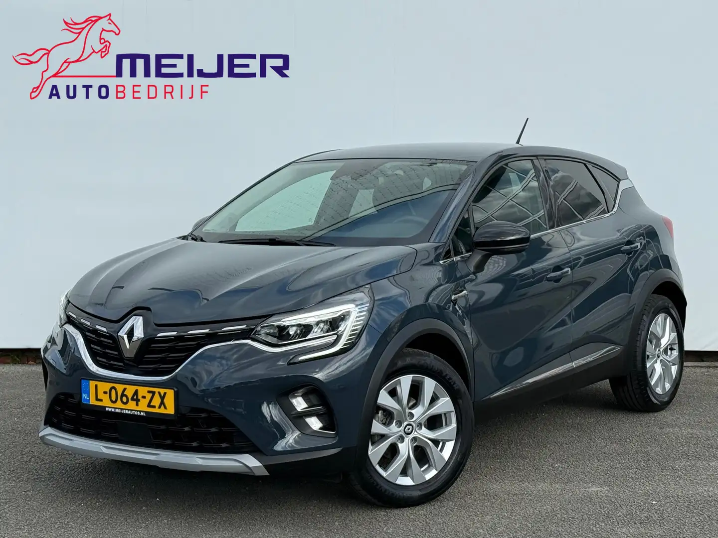 Renault Captur 1.0 TCe 90 Intens Sportvelgen | Clima | Cruise | N Bleu - 1