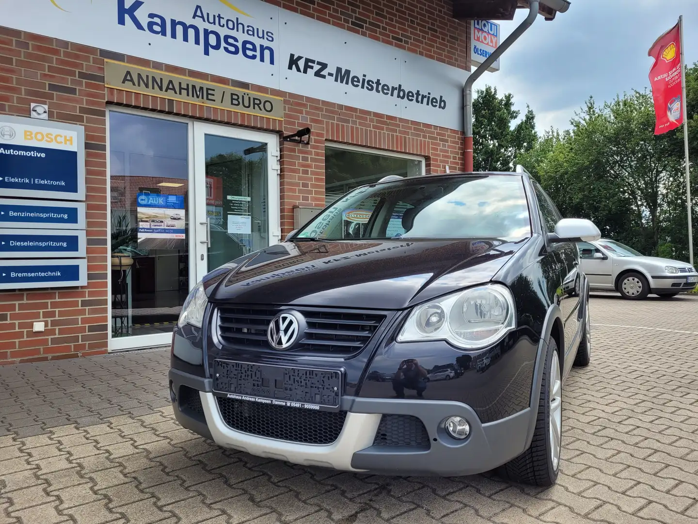 Volkswagen Polo 1.4 CrossPolo 1. Hand KLIMA Schwarz - 2