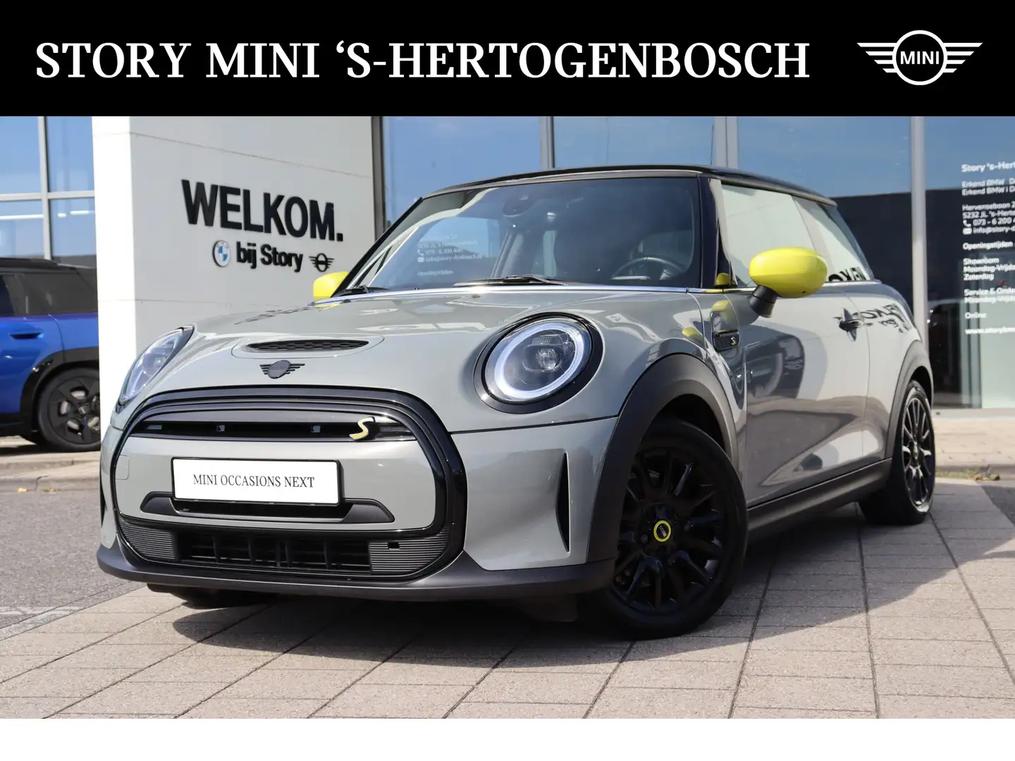 MINI Electric Classic / Sportstoelen / Achteruitrijcame Grijs - 1