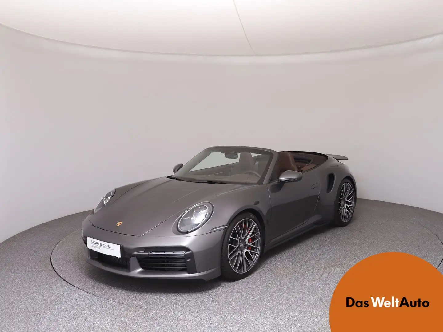 Porsche 911 Turbo Cabriolet Grau - 1