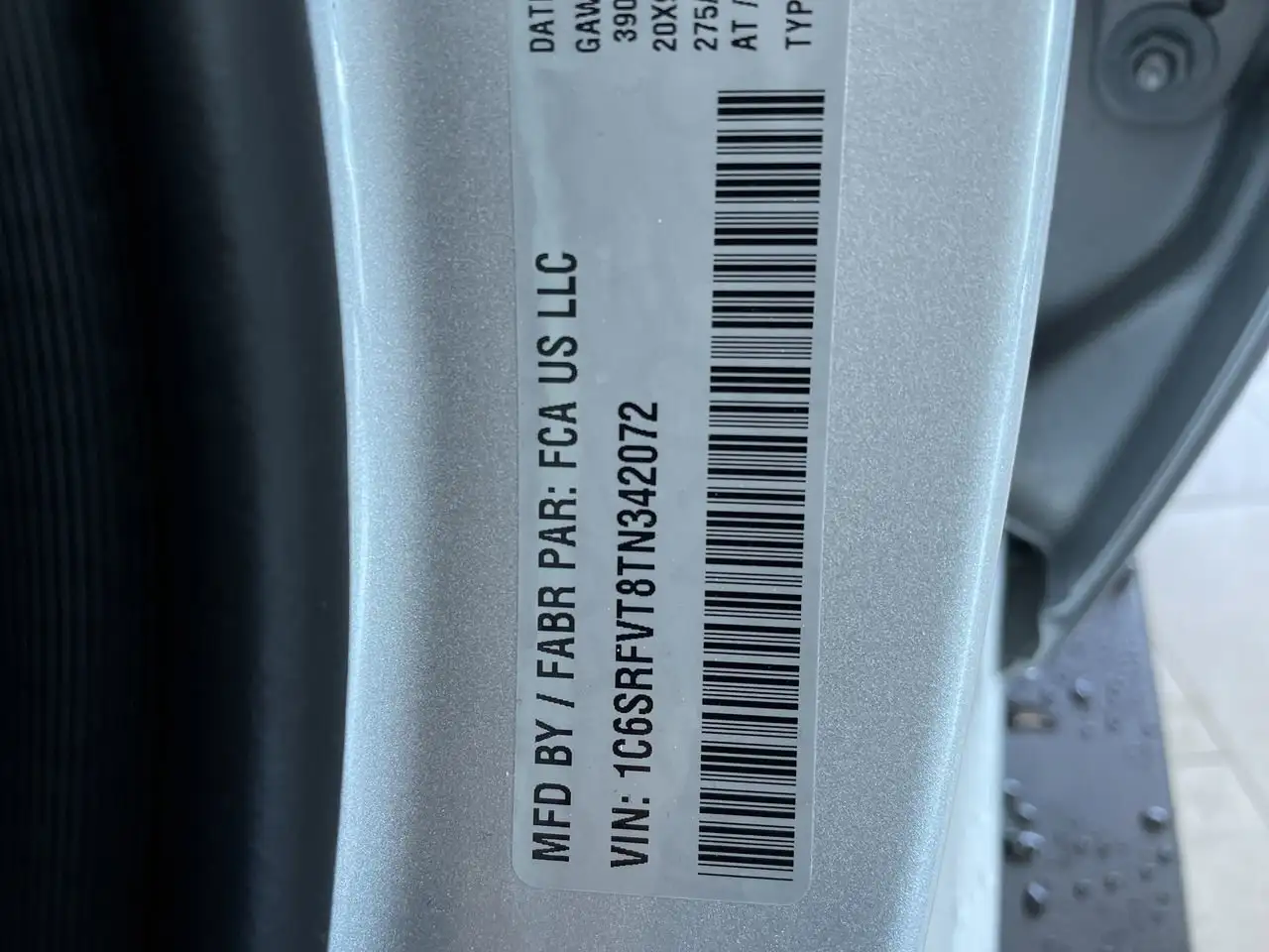 RAM 1500 снимка RAM 1500