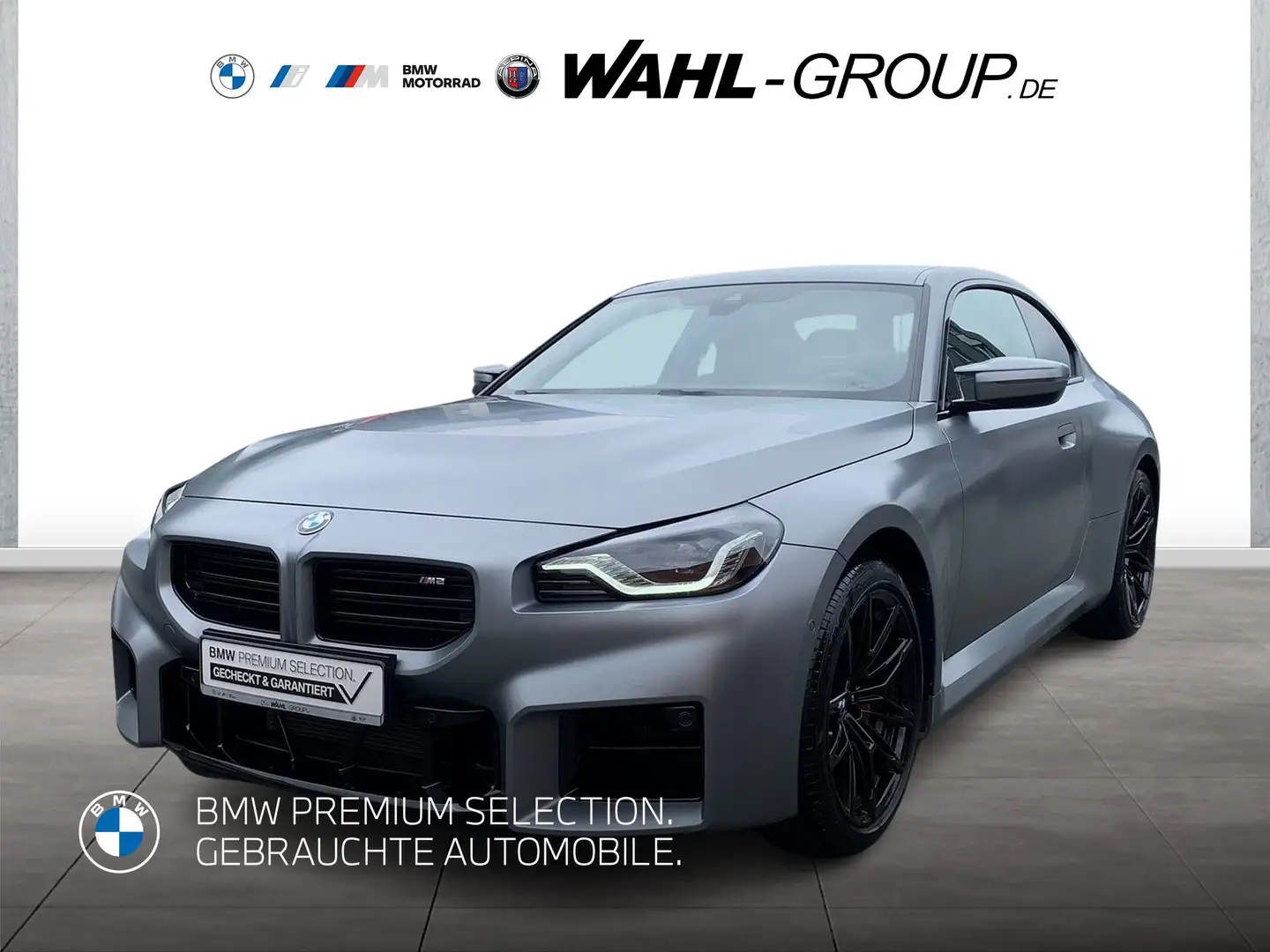BMW M2 Coupé Individual! Navi Adapt LED Adapt M Fahrwerk Grijs - 1