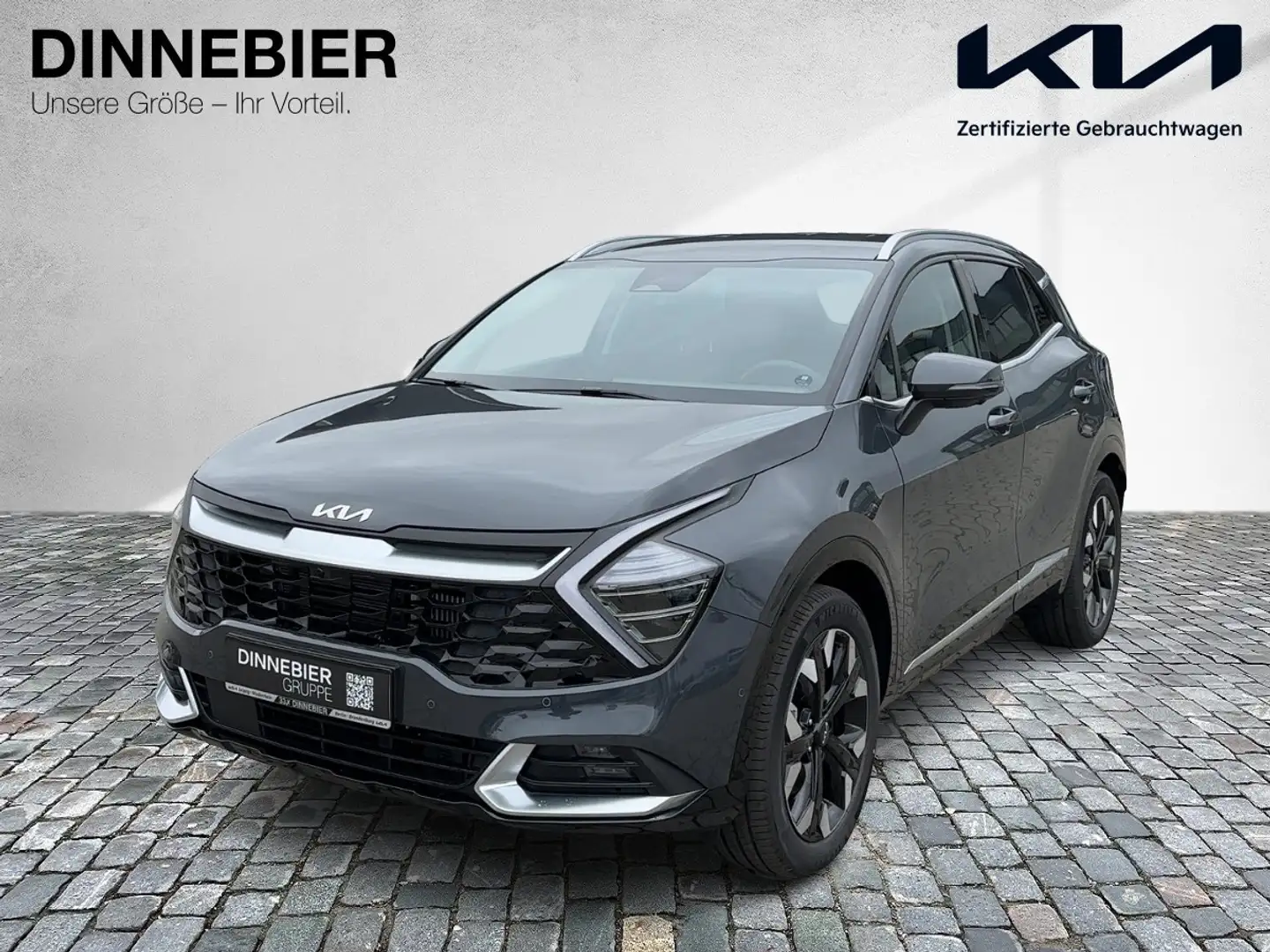 Kia Sportage 1.6T PHEV Plug & Ride 360°Kamera+LED Grau - 2