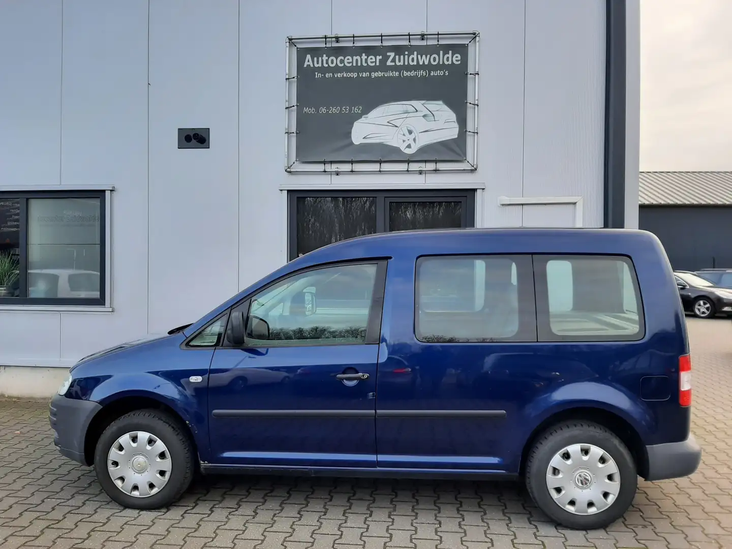 Volkswagen Caddy 1.4 Comfortline 5p. airco schuifdeur apk 4-2025 Azul - 2