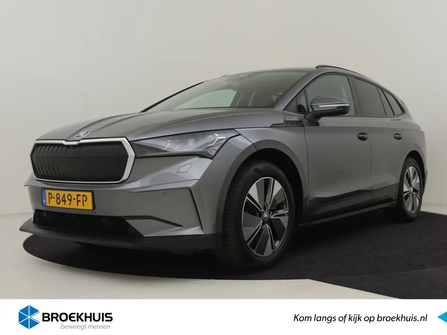 Skoda Enyaq iV60 180pk | Matrix koplampen l Achteruitrijcamera Gris - 1