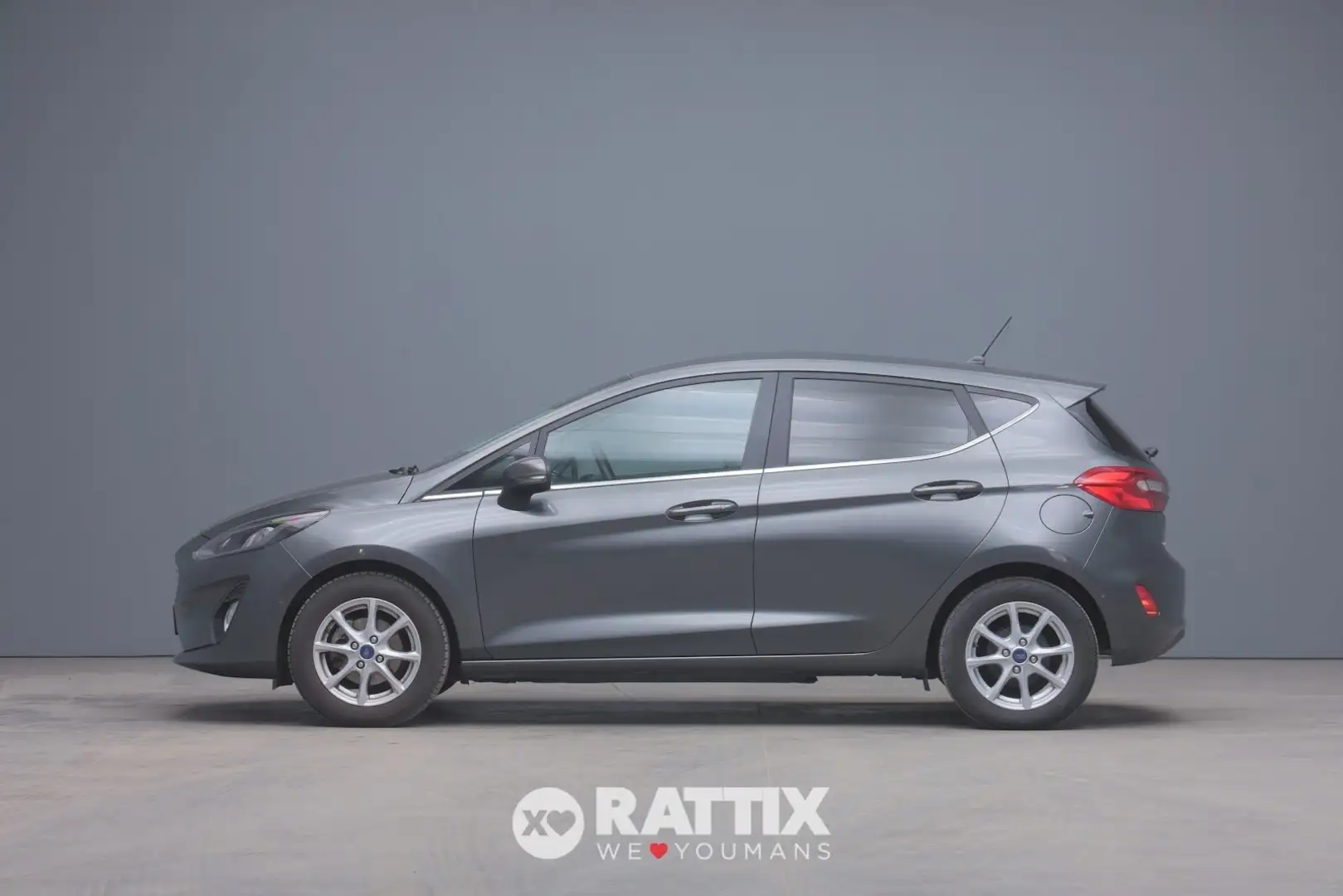 Ford Fiesta 1.0 Ecoboost Hybrid 125CV Titanium Gris - 2