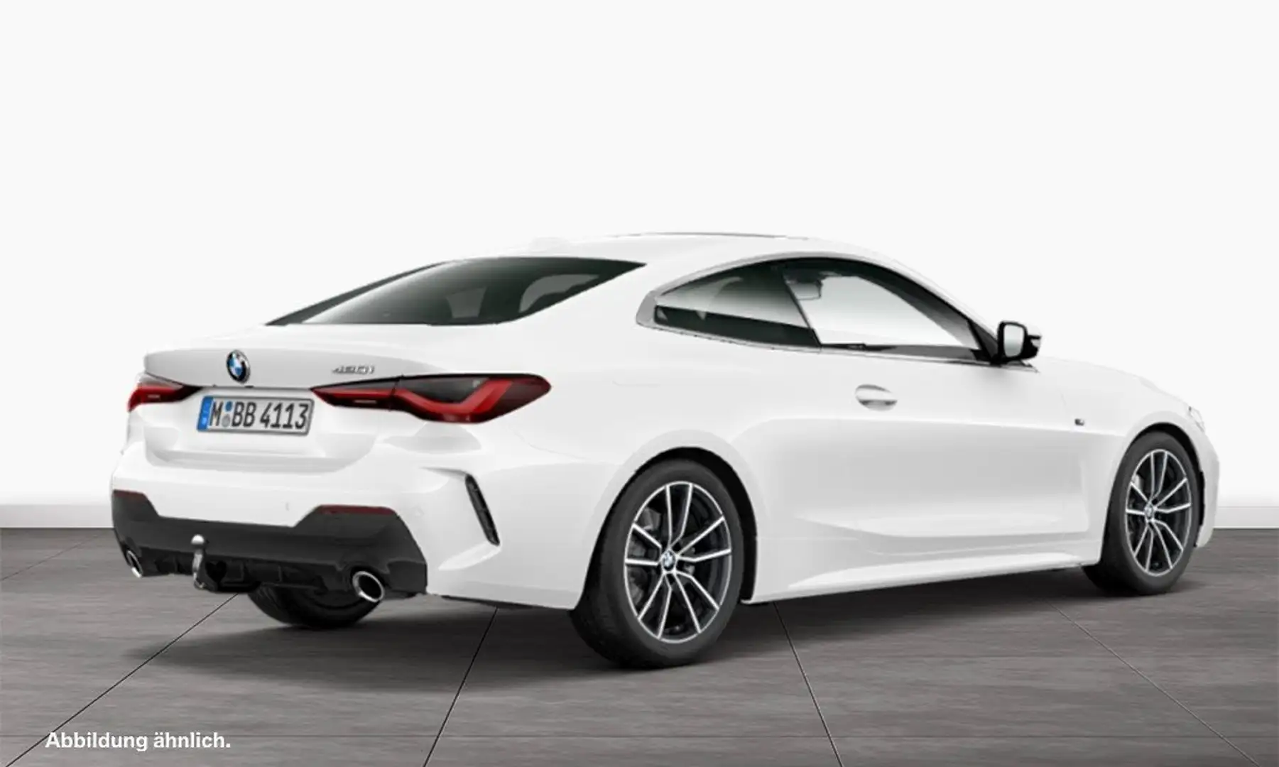 BMW 420 i Coupé M Sport Head-Up HiFi DAB WLAN GSD Weiß - 2