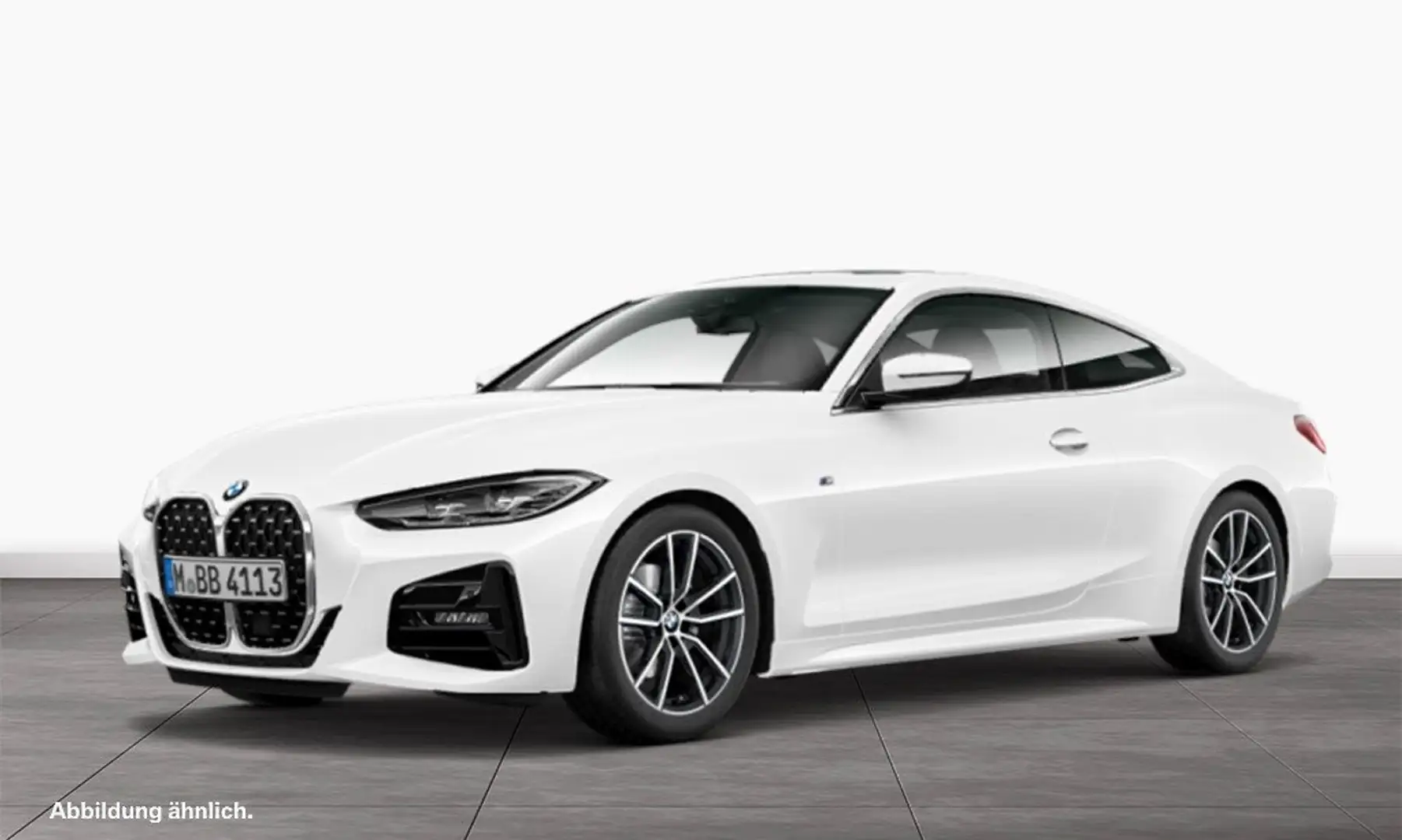 BMW 420 i Coupé M Sport Head-Up HiFi DAB WLAN GSD Weiß - 1