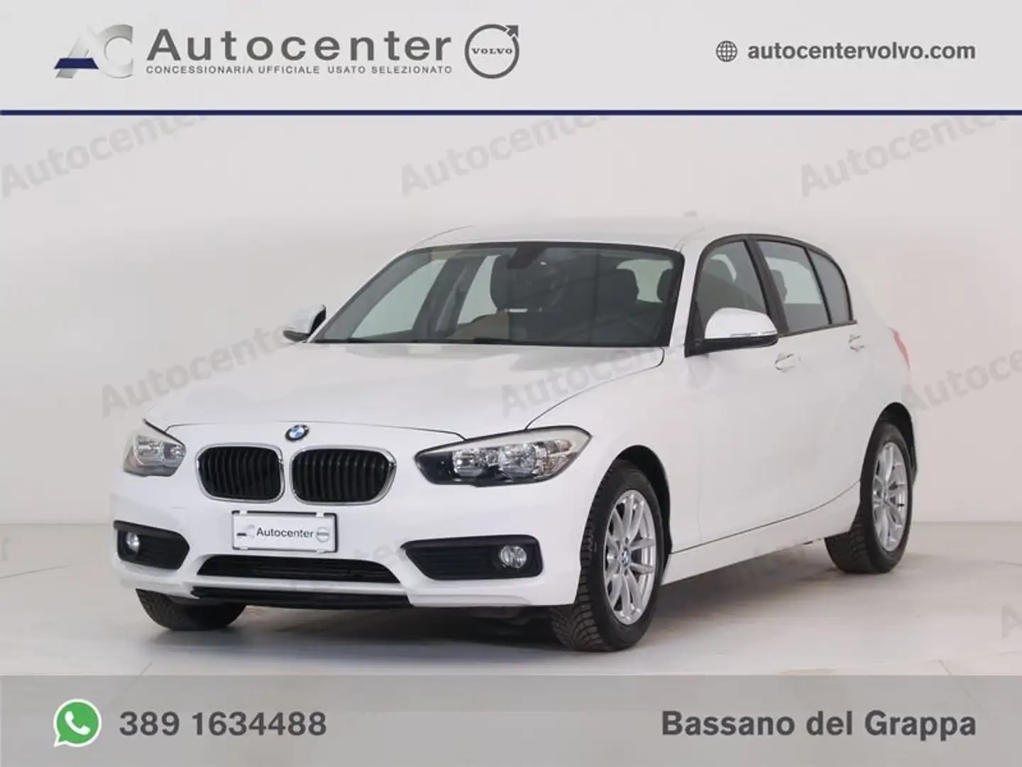 BMW 116 116d 5p. Advantage *SERVICE BMW* White - 1