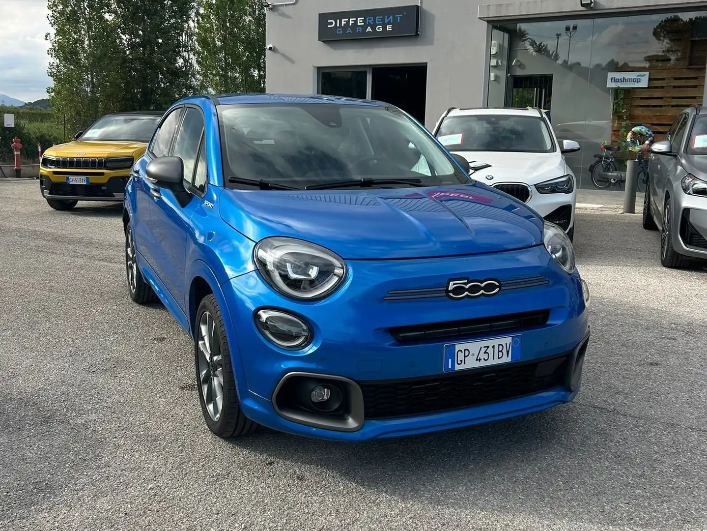 Fiat 500X 500X 2022 1.3 mjet Sport 95cv Blauw - 1
