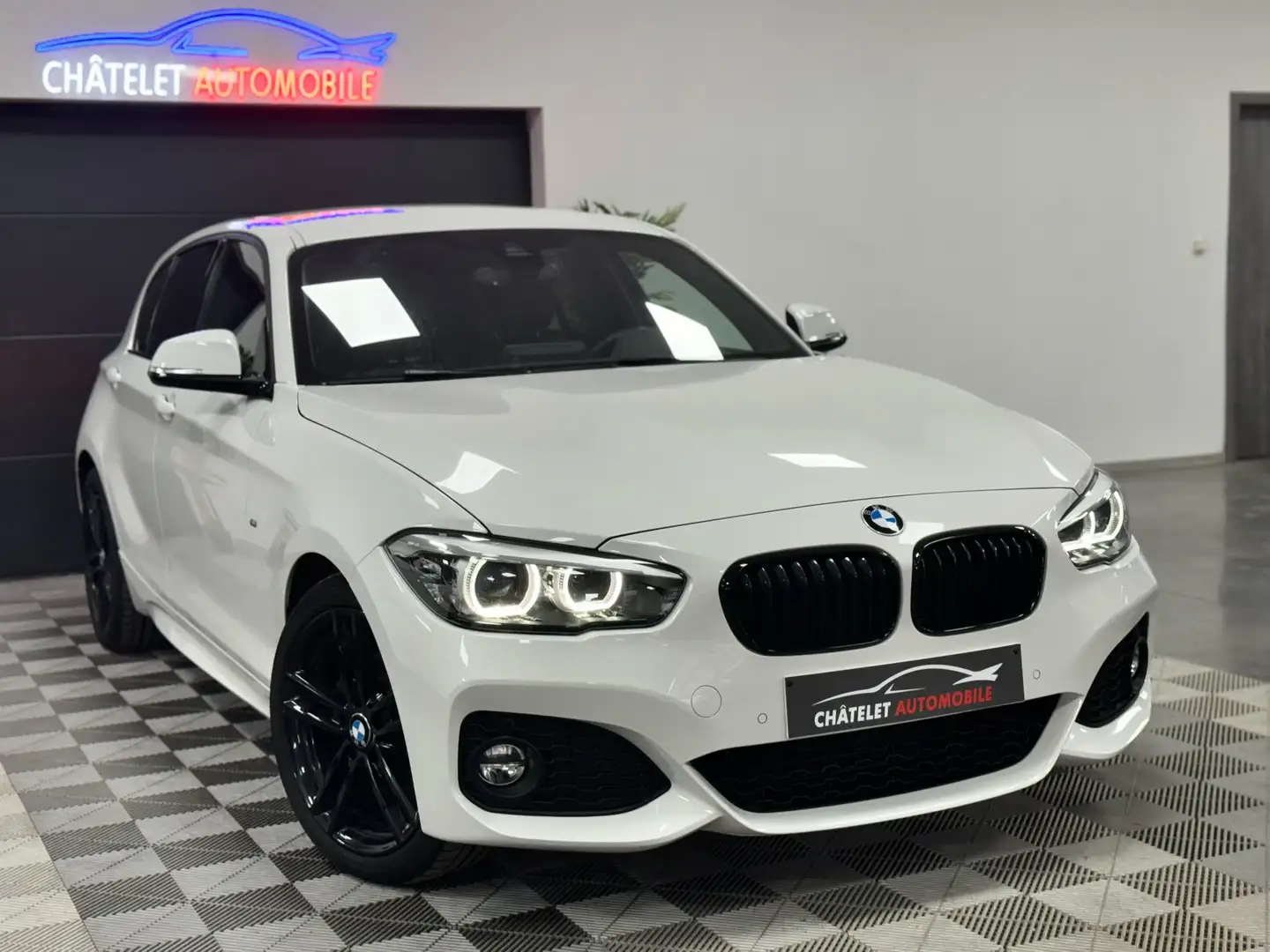 BMW 120 120i Full pack m shadow line Wit - 1