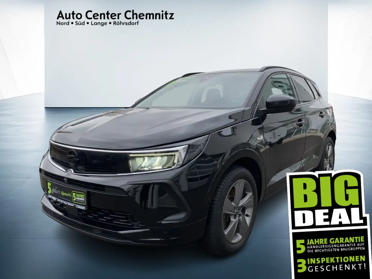 Opel Grandland AT8 Hybrid GS Line Ultimate AHK/LED/360 Schwarz - 1