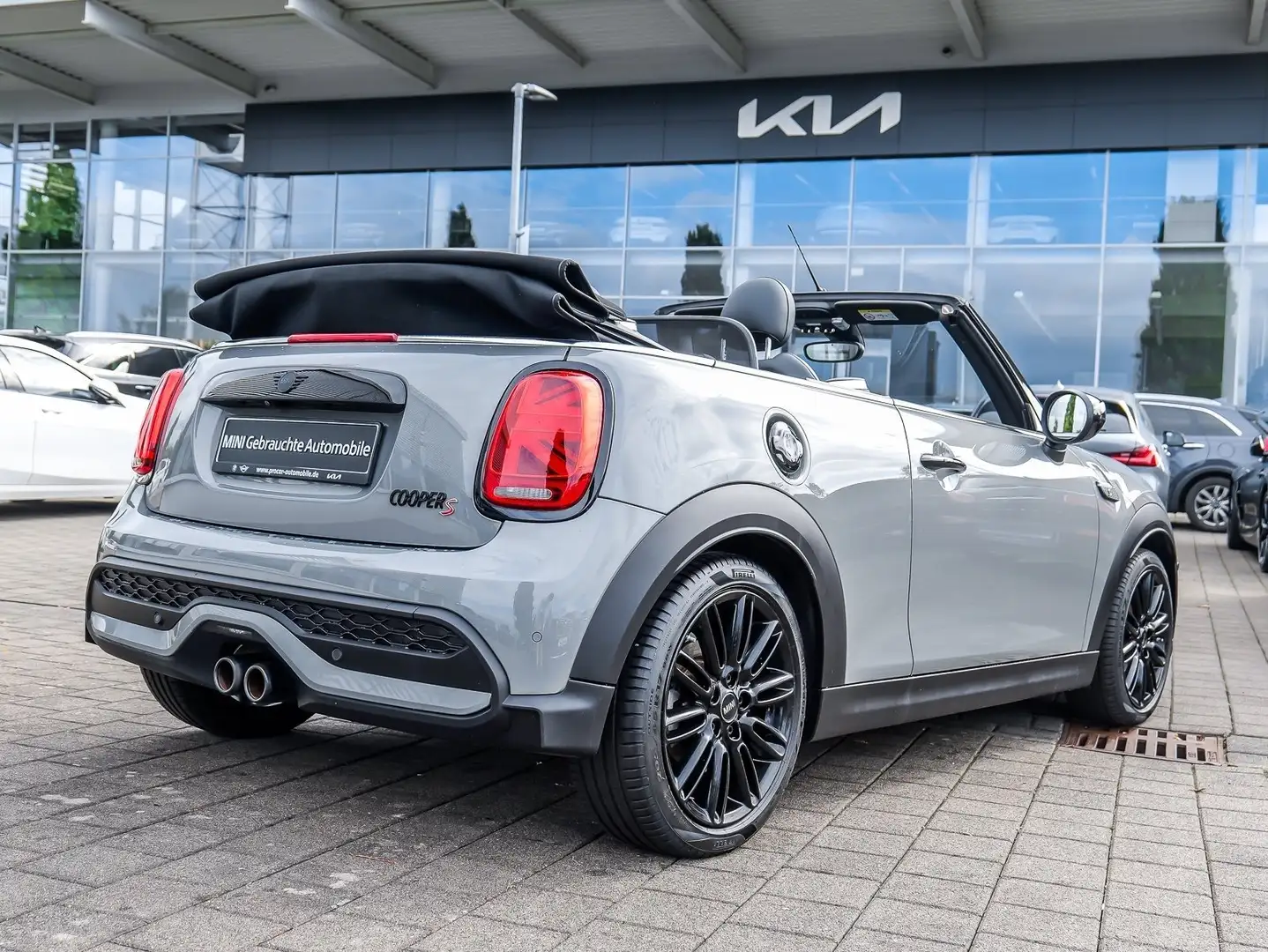 MINI Cooper S Cabrio Cooper S Cabrio RFK NAVI LED PDC V+H DAB Klima Gri - 2