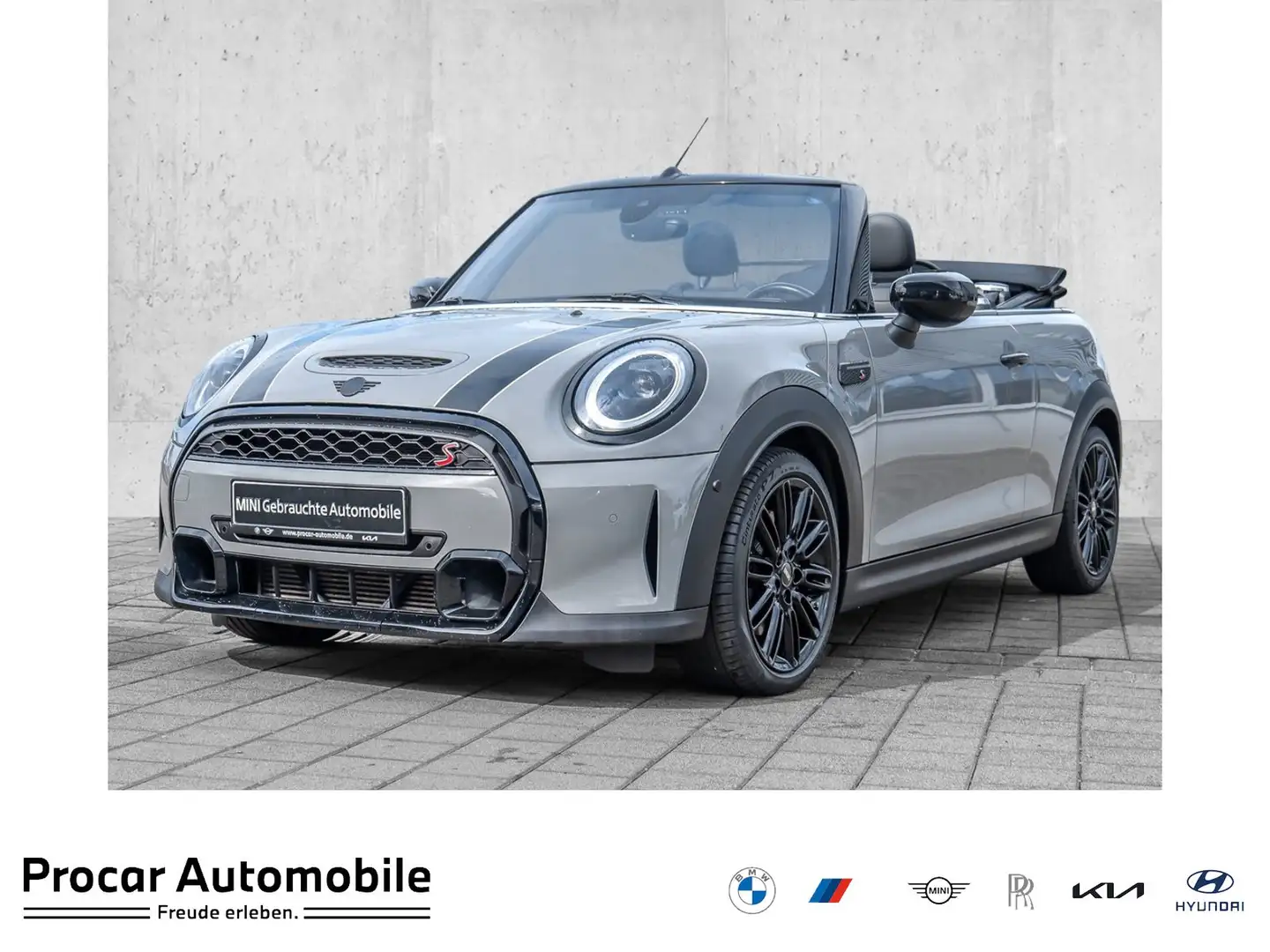 MINI Cooper S Cabrio Cooper S Cabrio RFK NAVI LED PDC V+H DAB Klima Gri - 1