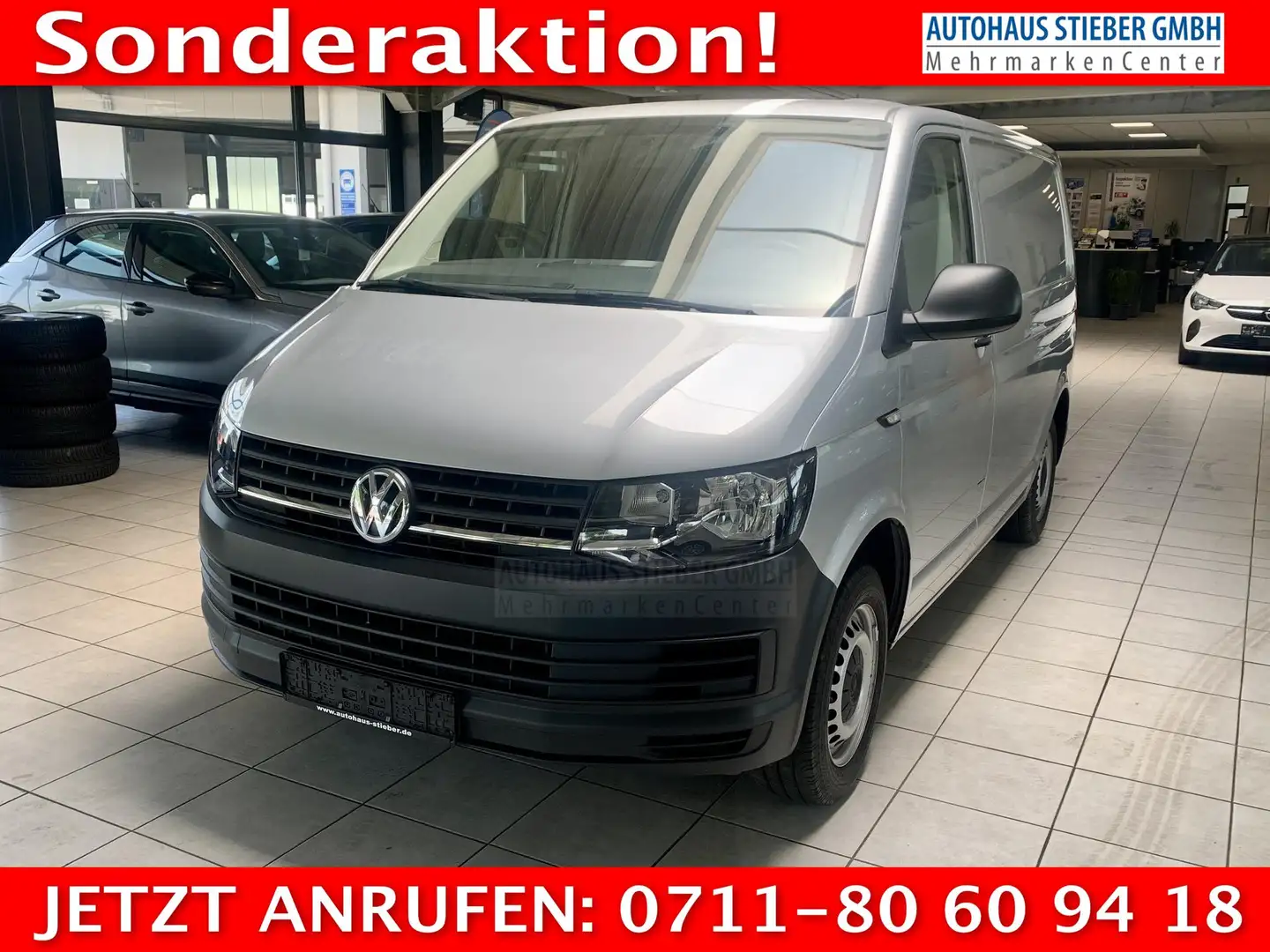 Volkswagen T6 Transporter REGAL+BLUETOOTH+EPH HI 2.0 TDI Argent - 1