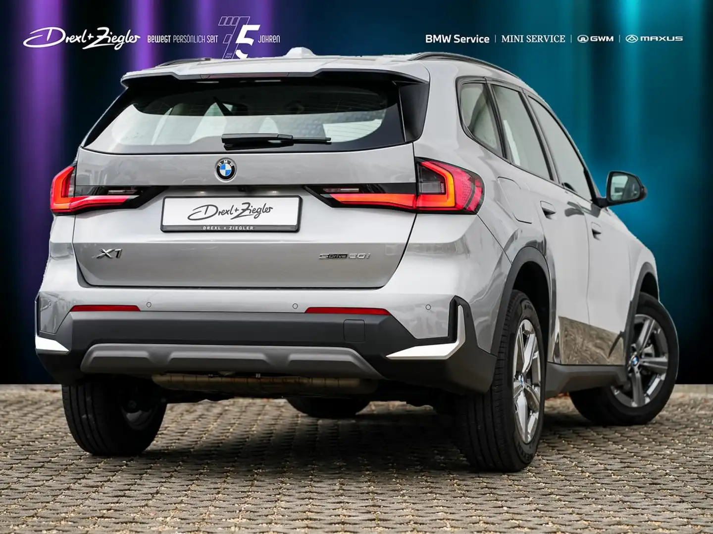BMW X1 sDrive20i AHK AdLED Aktivsitz KoZg Spiegelpak Argent - 2