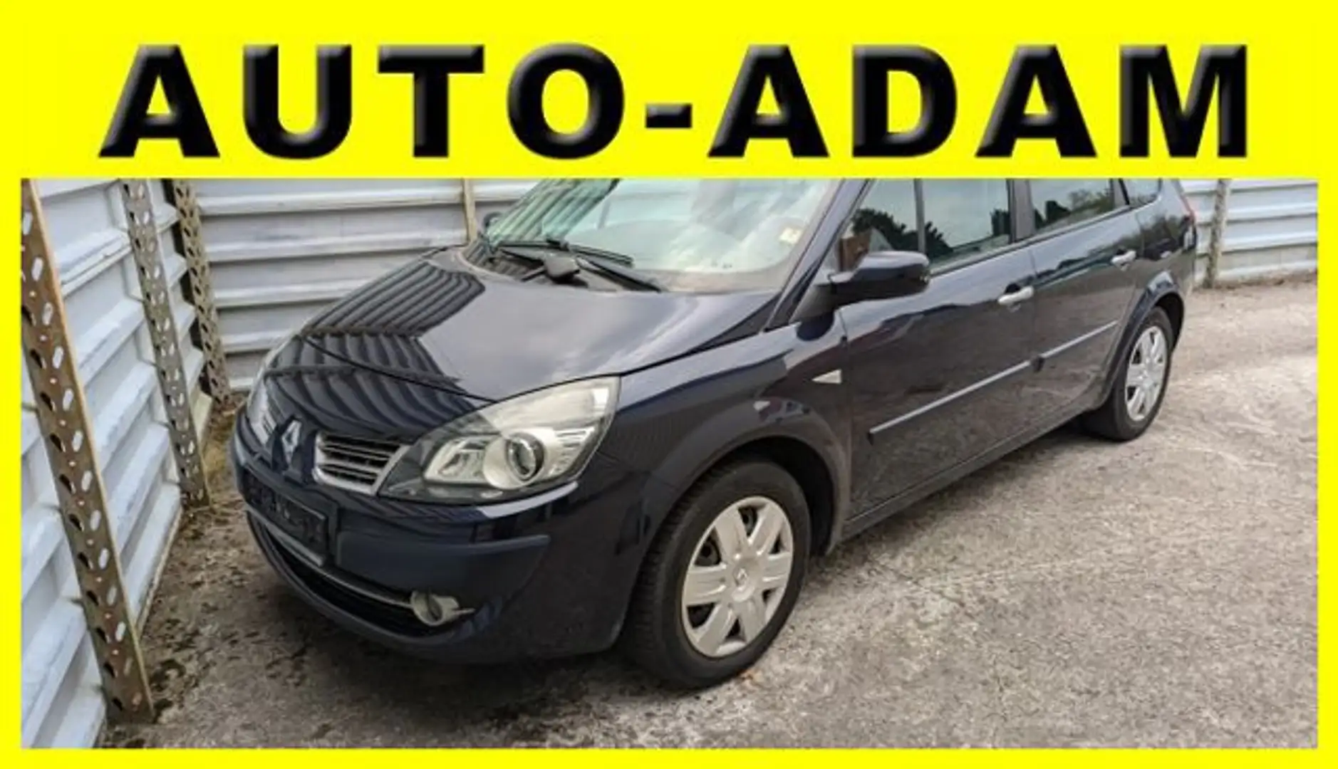 Renault Grand Scenic II Exception 2009*AHK*Tüv:05/2027* Modrá - 1