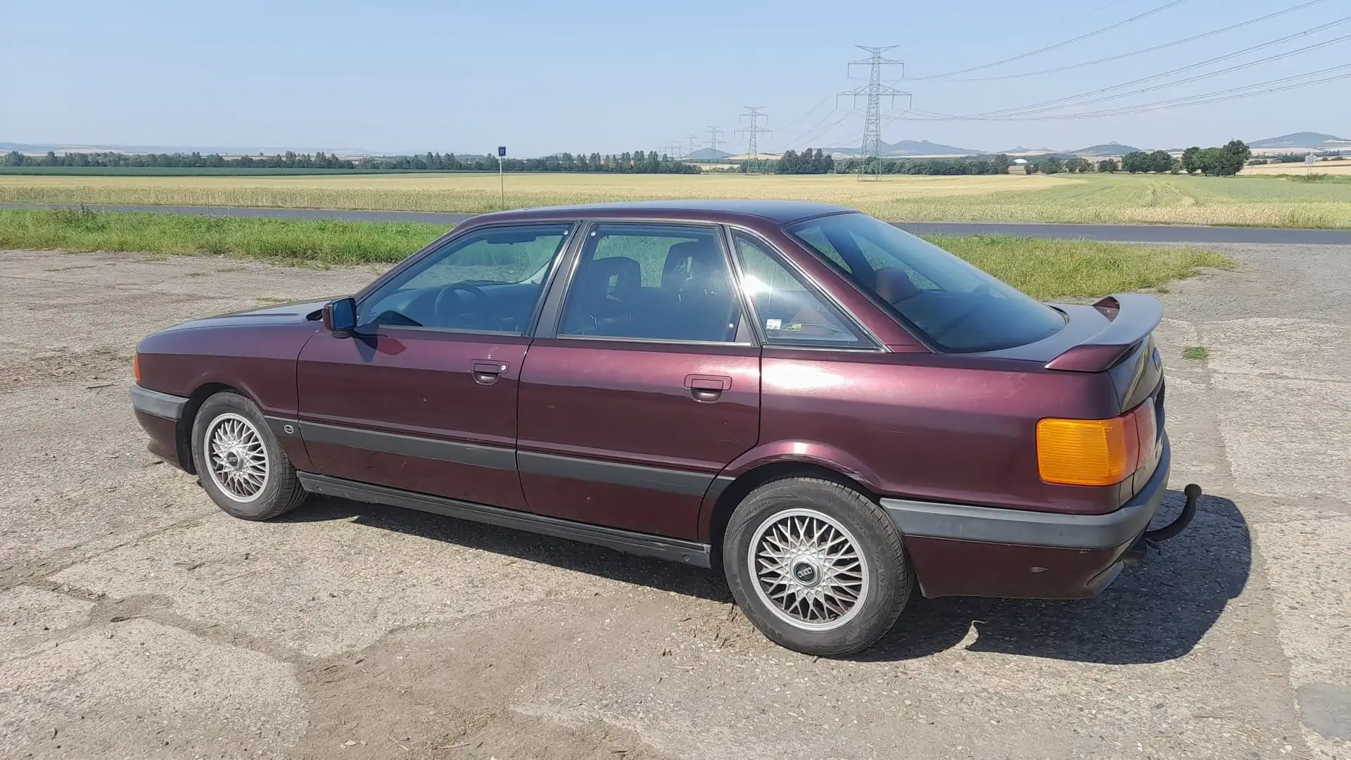 Audi 80 Sport-Edition Rot - 2