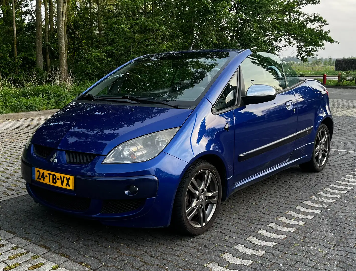 Mitsubishi Colt CZC 1.5 Turbo | CABRIO | NW APK Blauw - 1