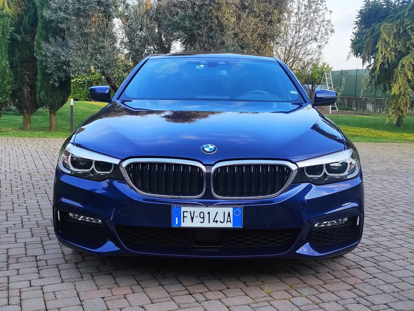 BMW 520 Serie 5 G30 2019 Berlina 520d Sport auto Blu/Azzurro - 1