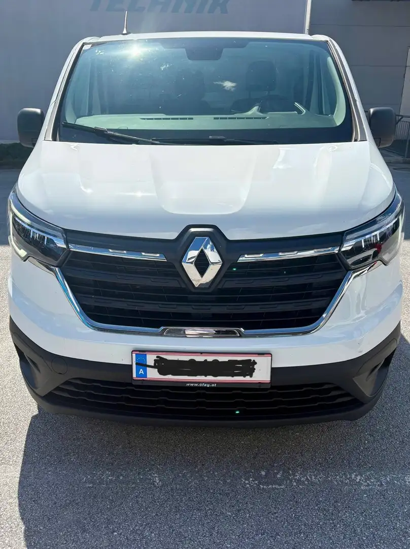 Renault Trafic 2.0 BLUE dCi 130 L1H1 2,8t (EURO 6d) Weiß - 1