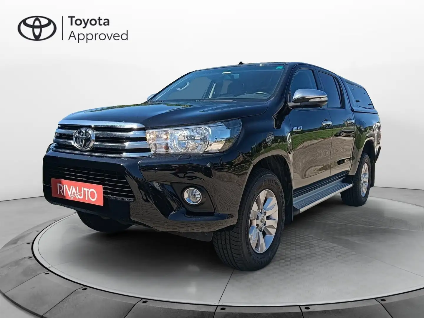 Toyota Hilux 2.4 D-4D 4WD 4 porte Double Cab Lounge Negru - 1