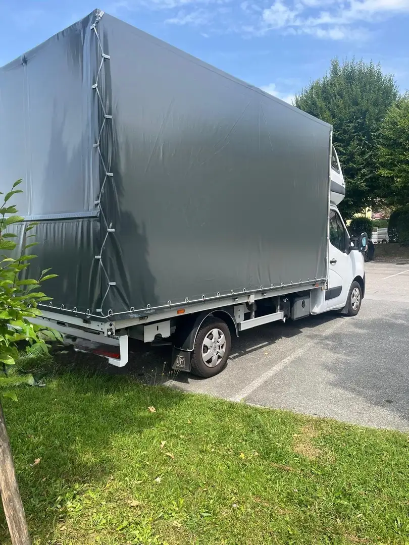 Renault Master Pritsche Plane Weiß - 2