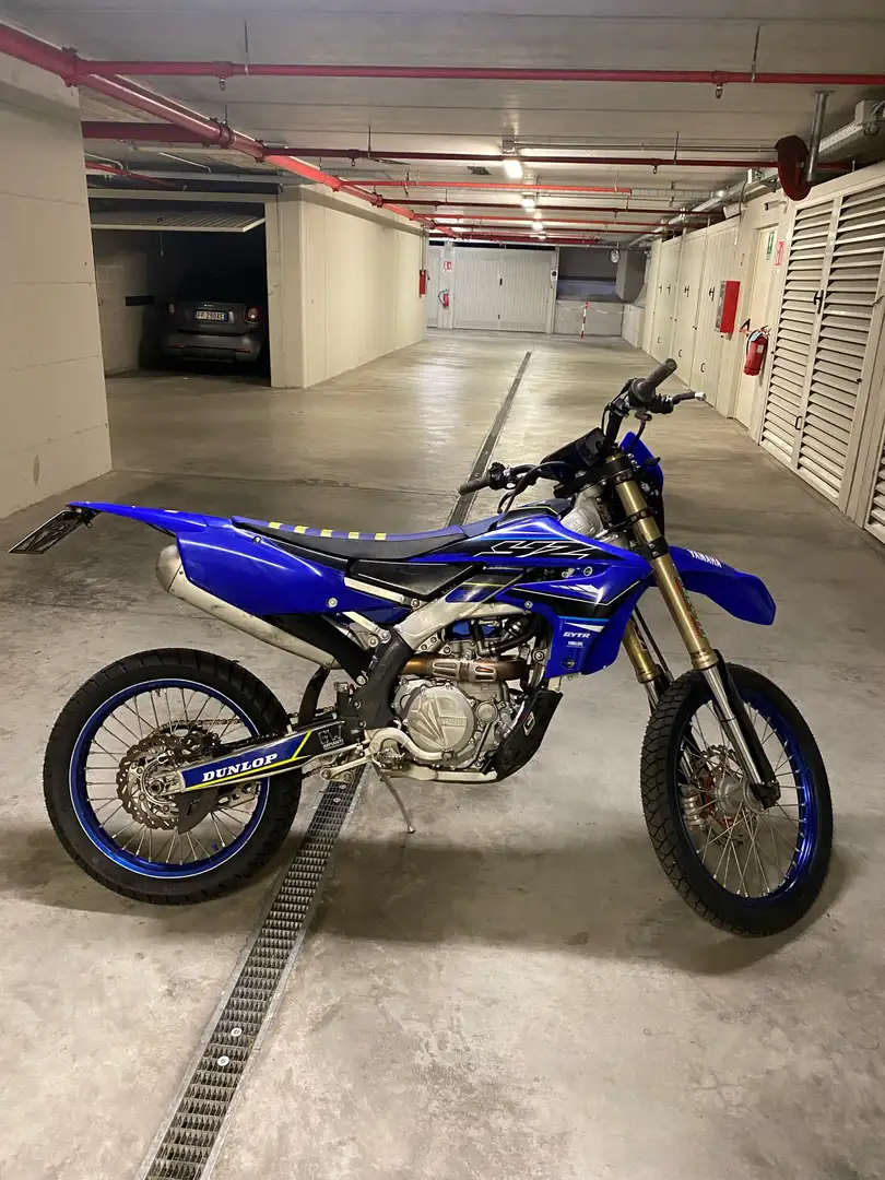 Yamaha YZ 450 Azul - 2