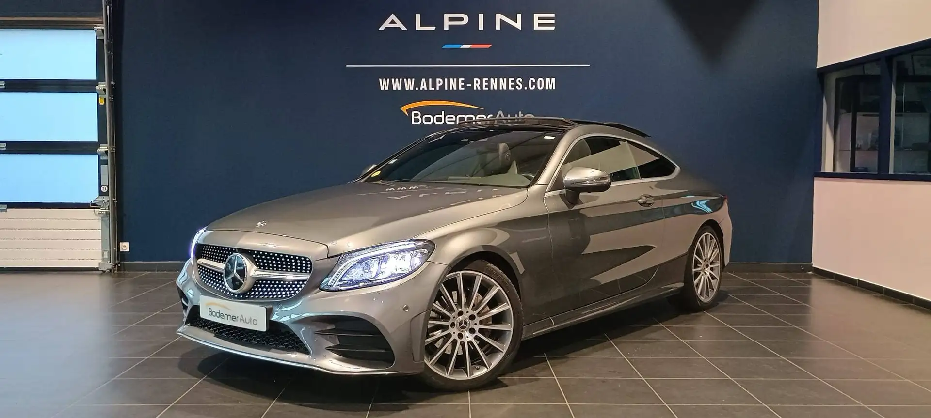 Mercedes-Benz C 220 Classe C Coupé 220 d 9G-Tronic Grau - 1