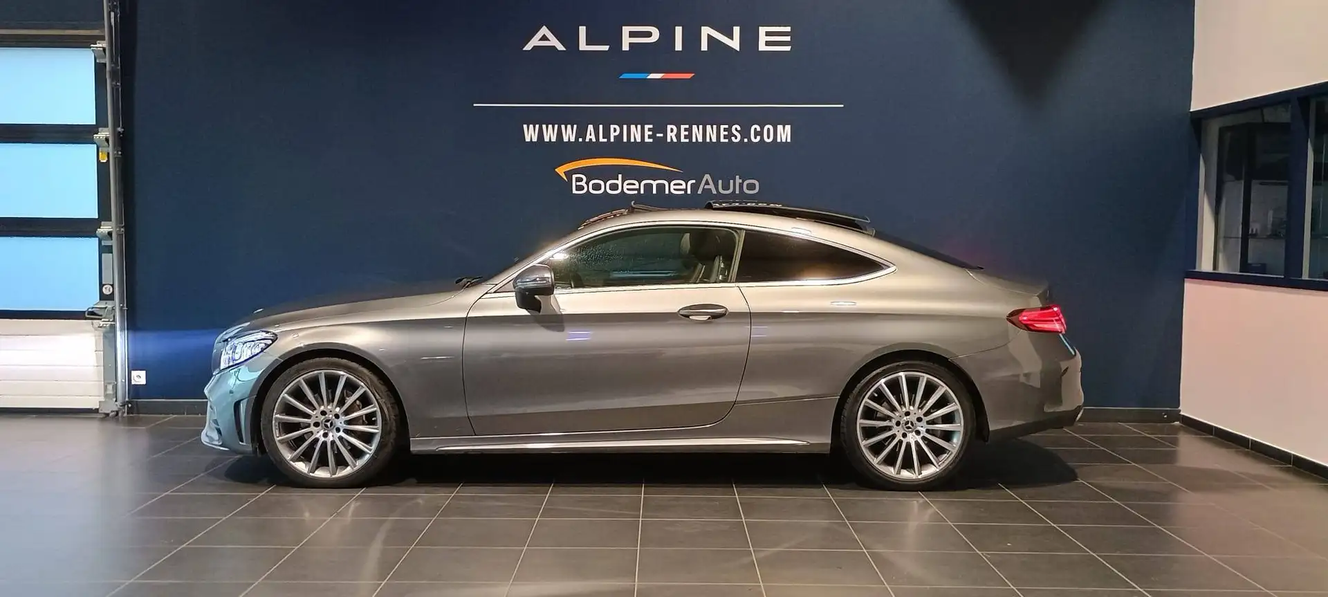 Mercedes-Benz C 220 Classe C Coupé 220 d 9G-Tronic Grau - 2