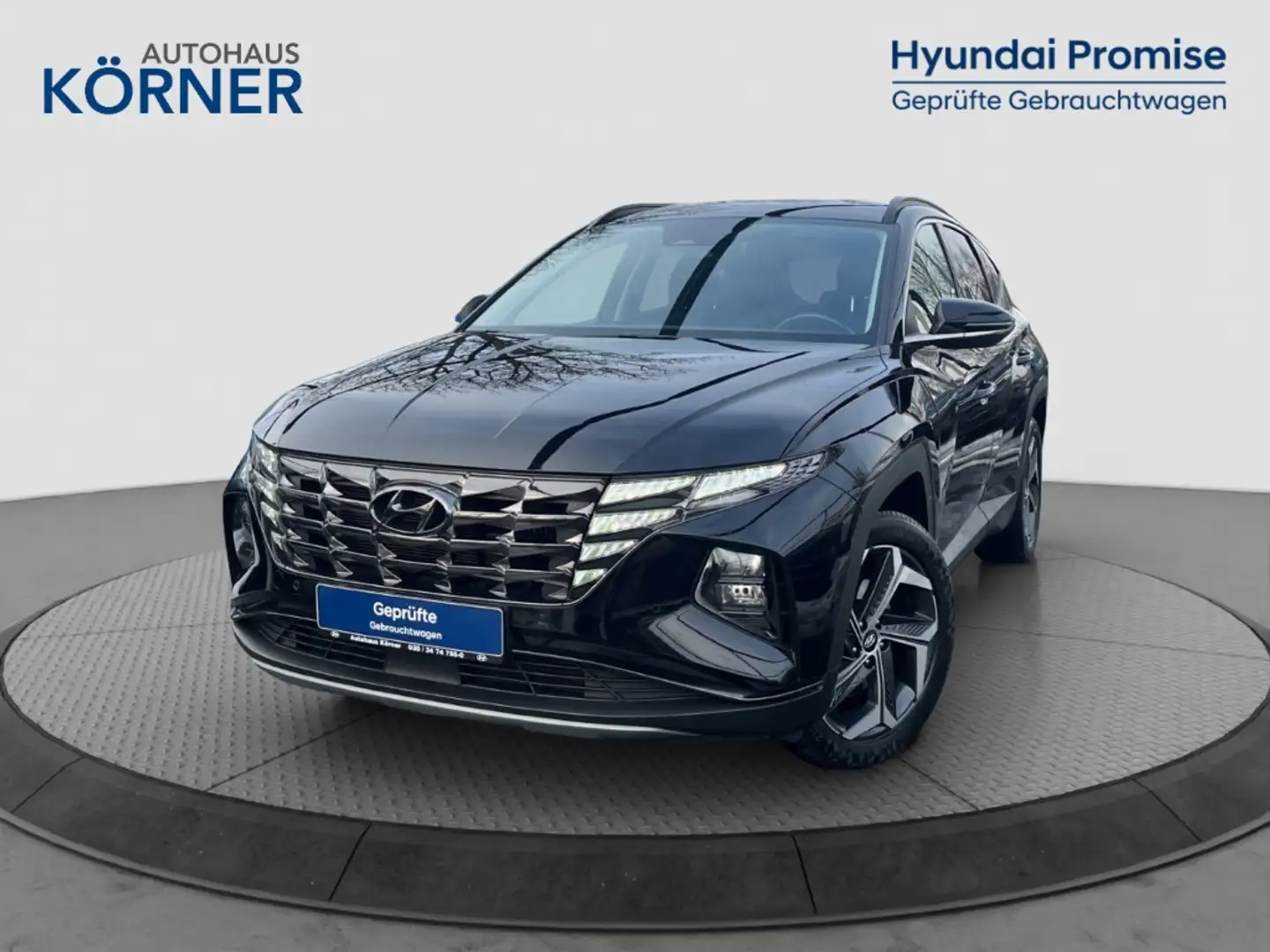 Hyundai TUCSON TREND Plug-in-Hybrid 1.6 T-GDi 4WD *LED*KRELL*CAM* Schwarz - 2