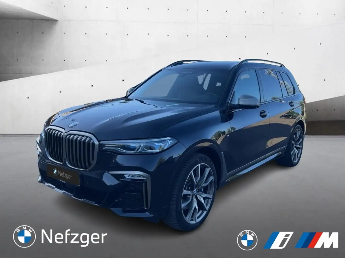 BMW X7 M50d M Sport Park-Assistent HUD Laser H&K Noir - 1