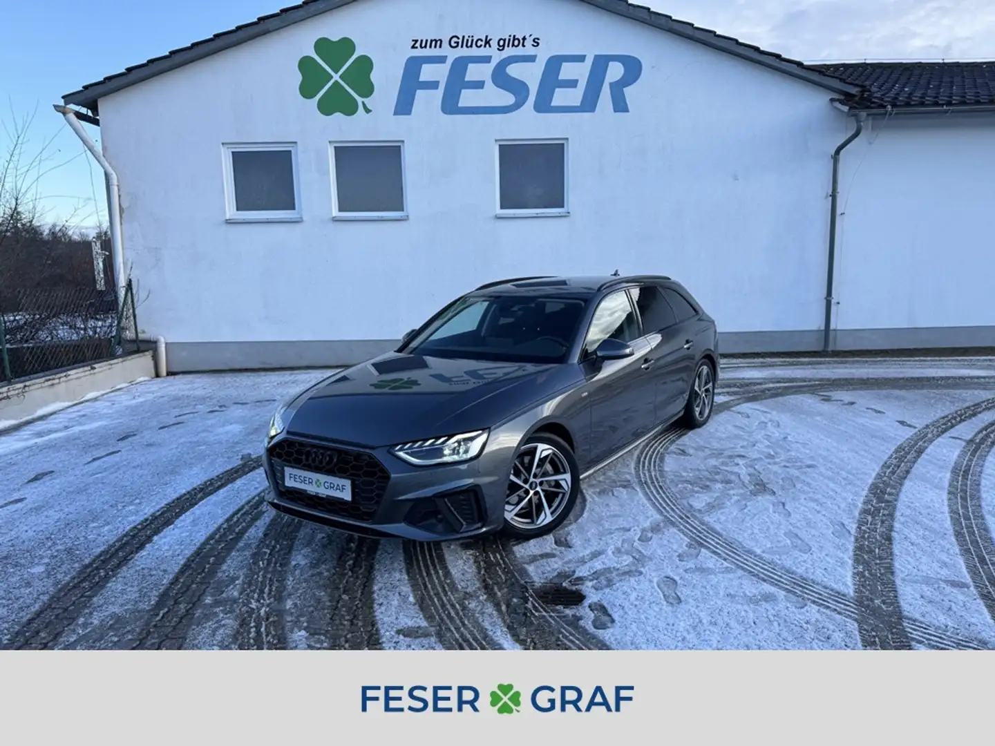 Audi A4 Avant S line 40 TDI S Tronic LED KAMERA EL.HECKKLA Grau - 1