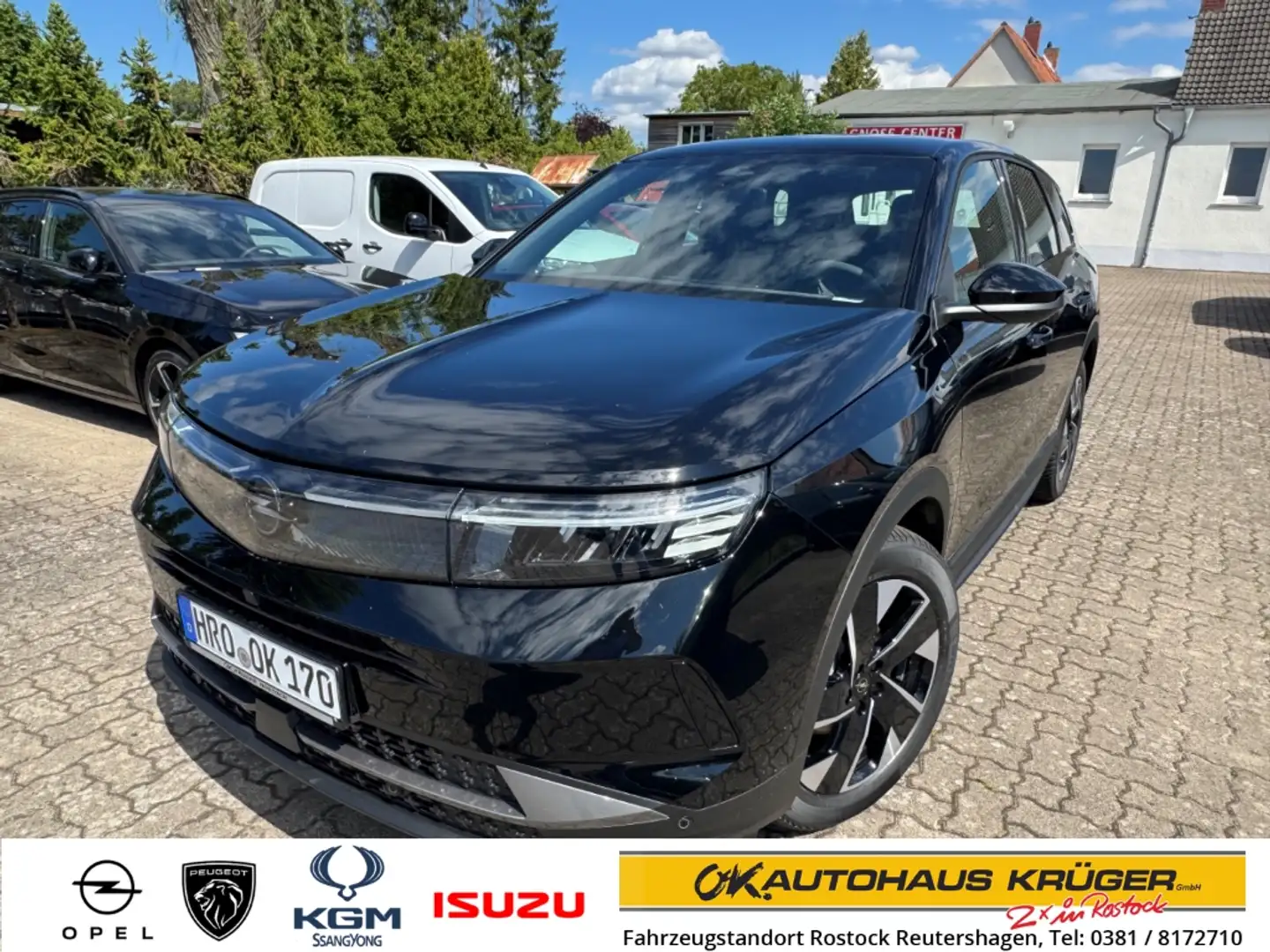 Opel Grandland 1.2 48V Mild- Hybrid 107kW Edition Zwart - 1