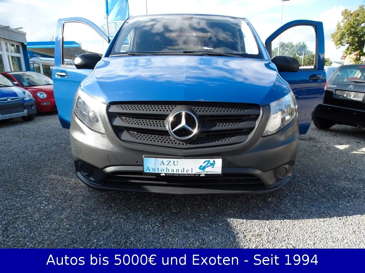 Mercedes-Benz Vito 163PS Automatik - 1.Hand Blauw - 2