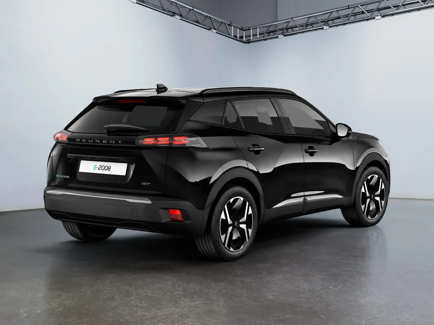 Peugeot e-2008 GT 156PS/ 115 kW 54kWh 2026 *401km WLTP* +17" A... Schwarz - 2